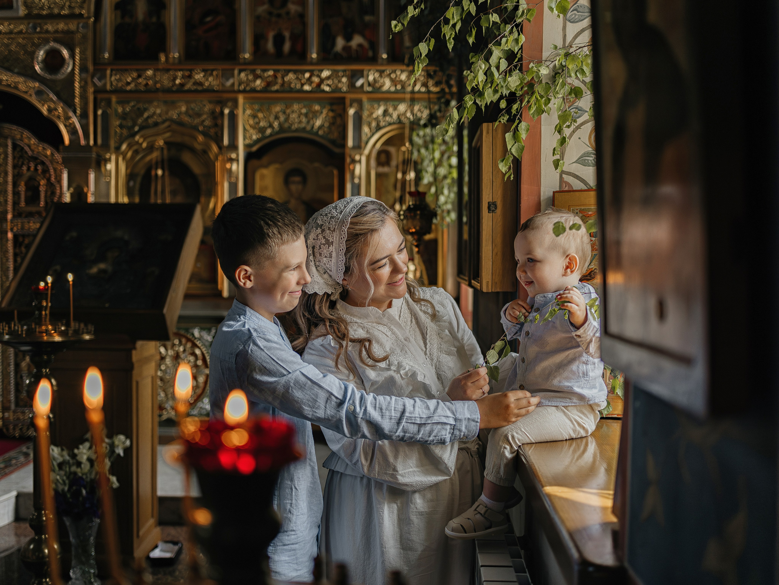 Таинство Крещения Мирона. Фотограф семейный, Венчания Крещения Пятигорск Новопавловск КМВ