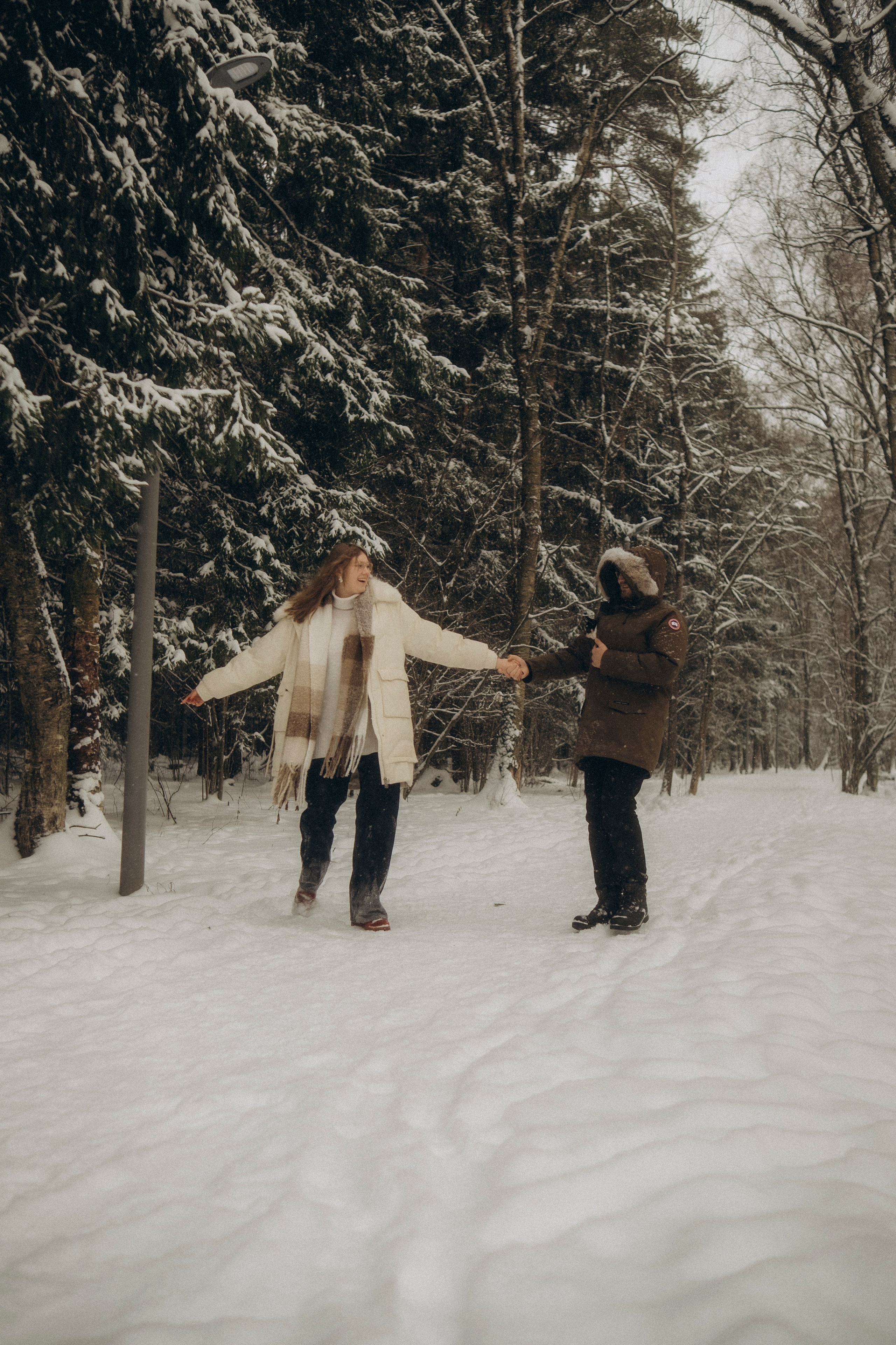 Зимняя прогулка. Видеограф и фотограф Анна Грачева г. Москва