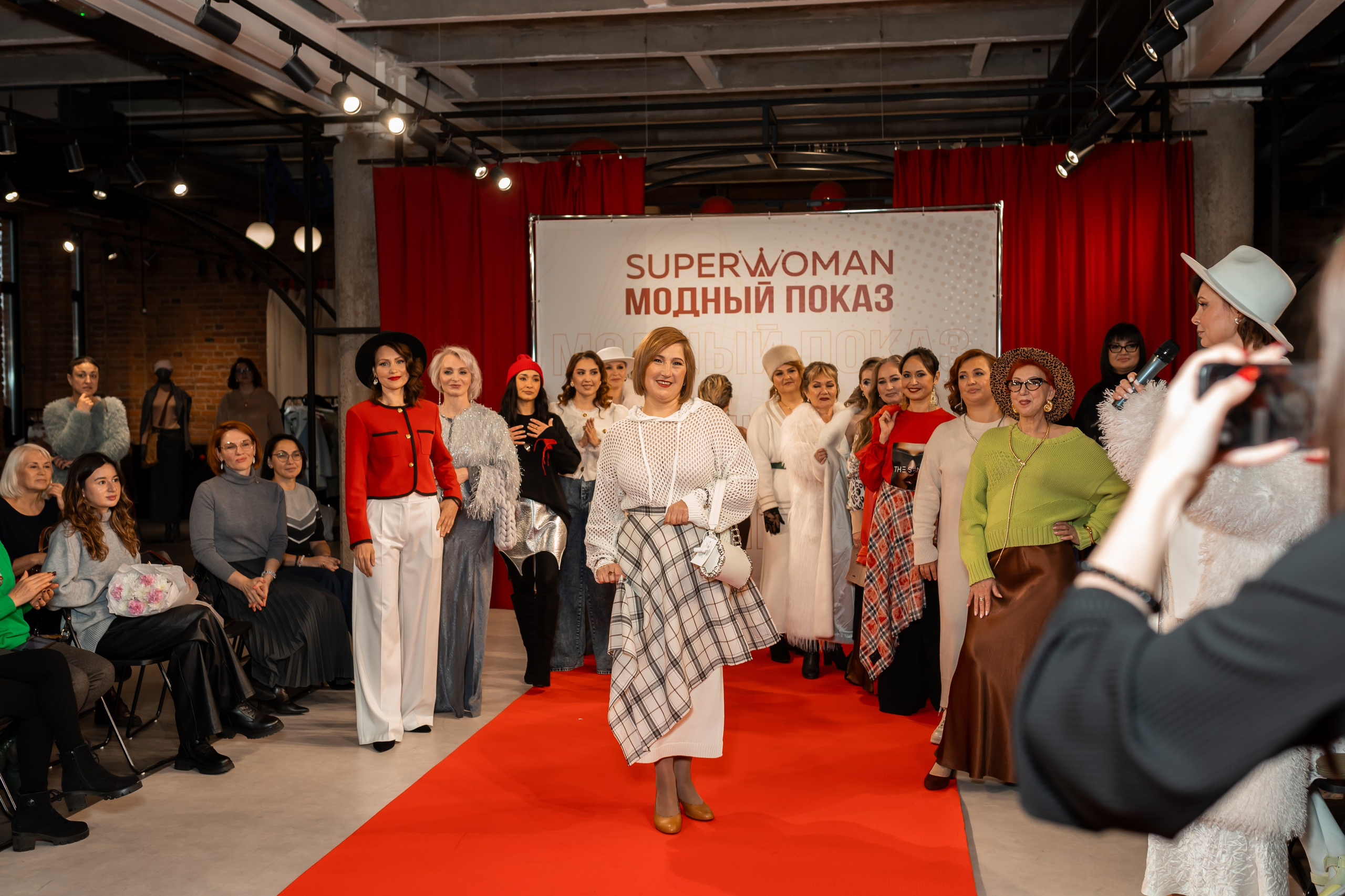 Показ проекта Super woman. Марина Шаймухаметова. Фотограф в Уфе