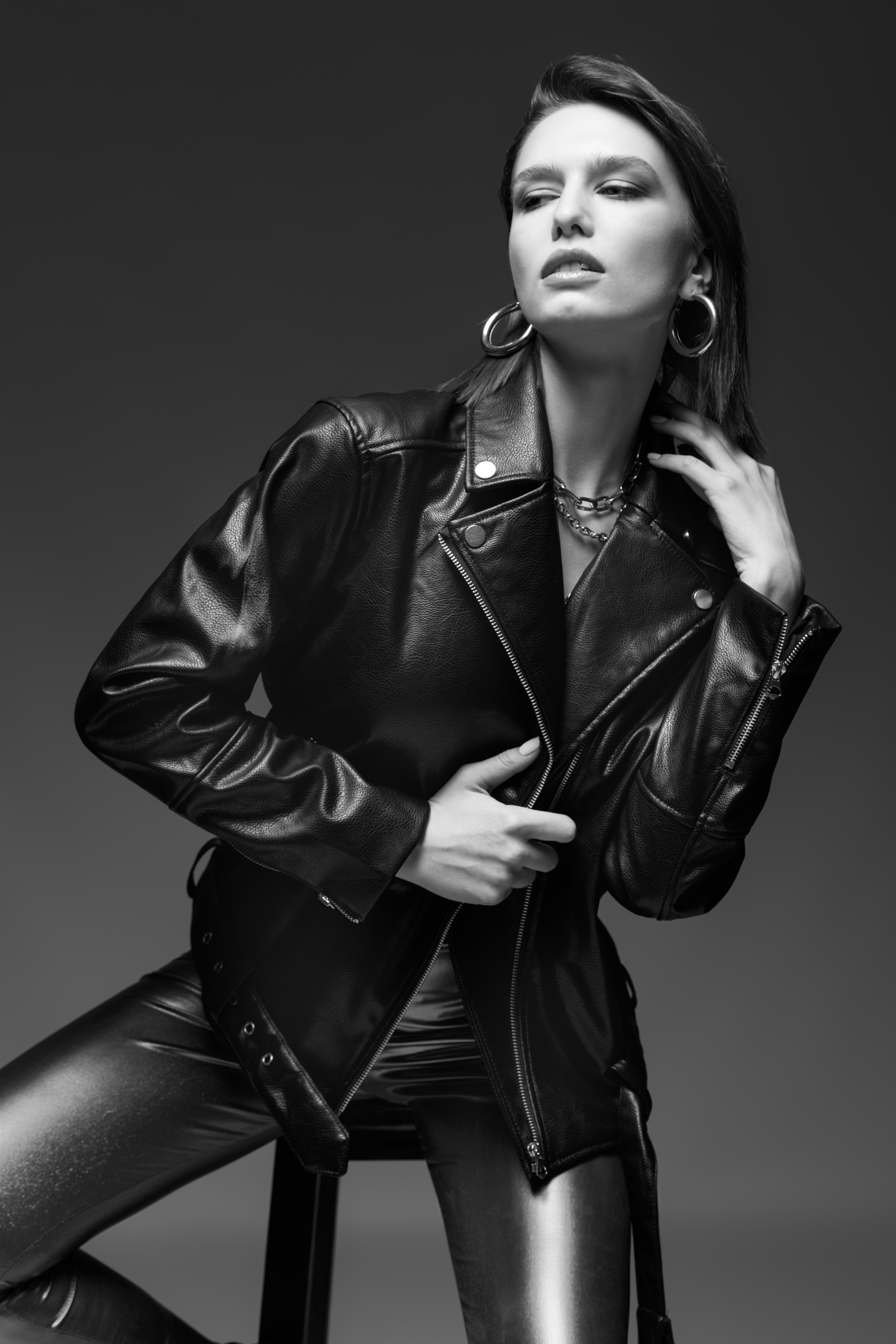 The Leather Glam. Elena Yavorskaya Photography