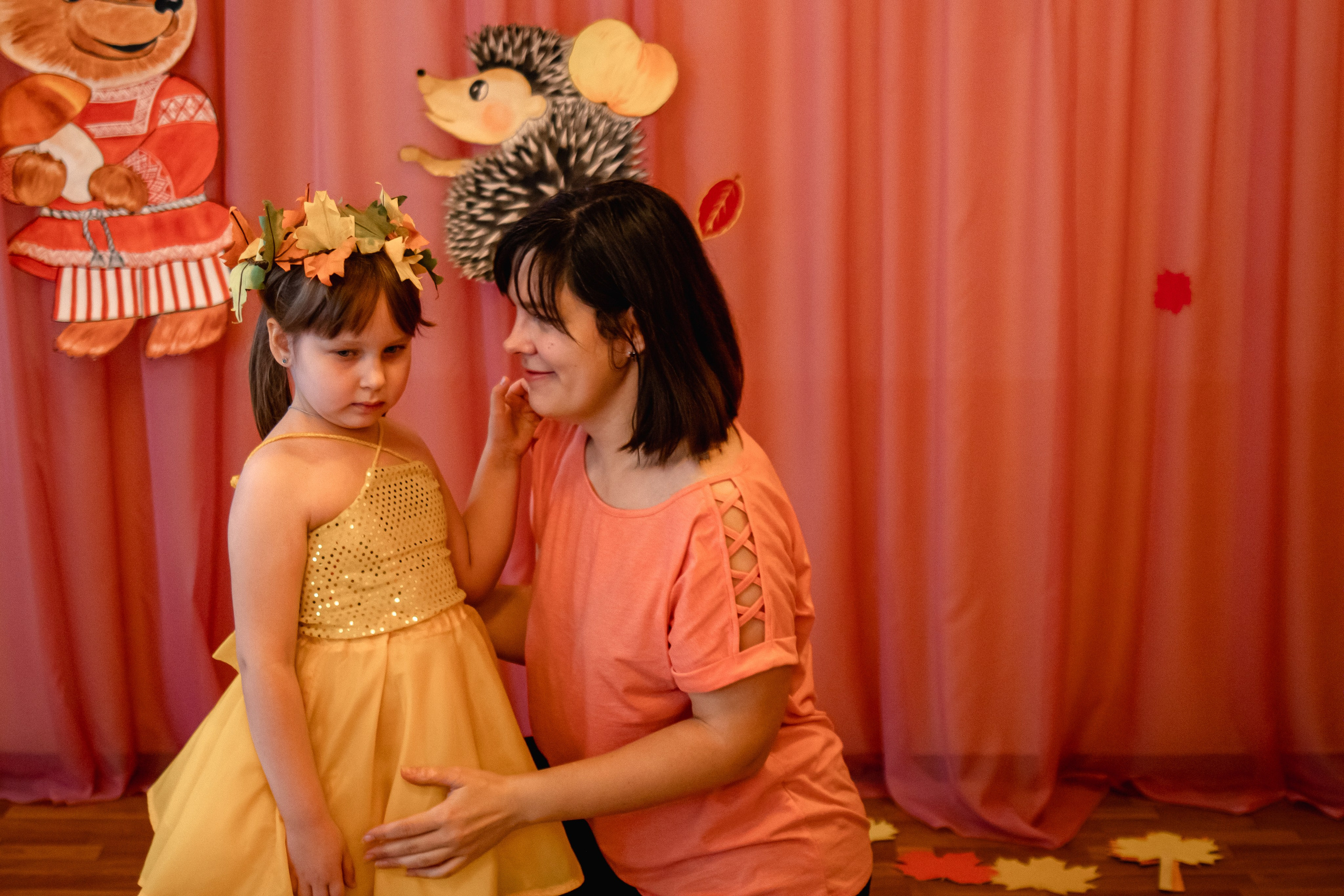 Осенний праздник в детском саду. Маргарита. Семейный фотограф в Минске Приболовец Светлана