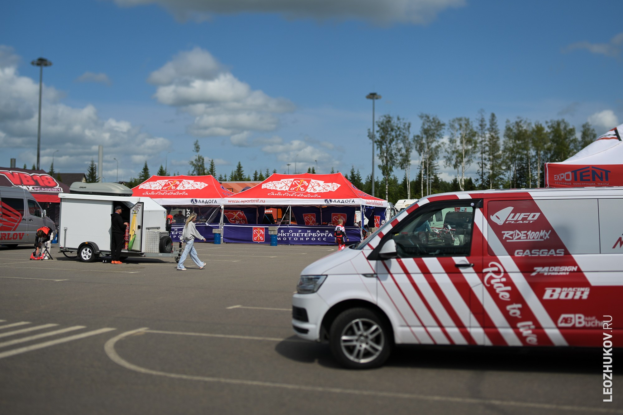 1 round of ММТ RGP russian motocross championships. Sports photographer Leonid Zhukov