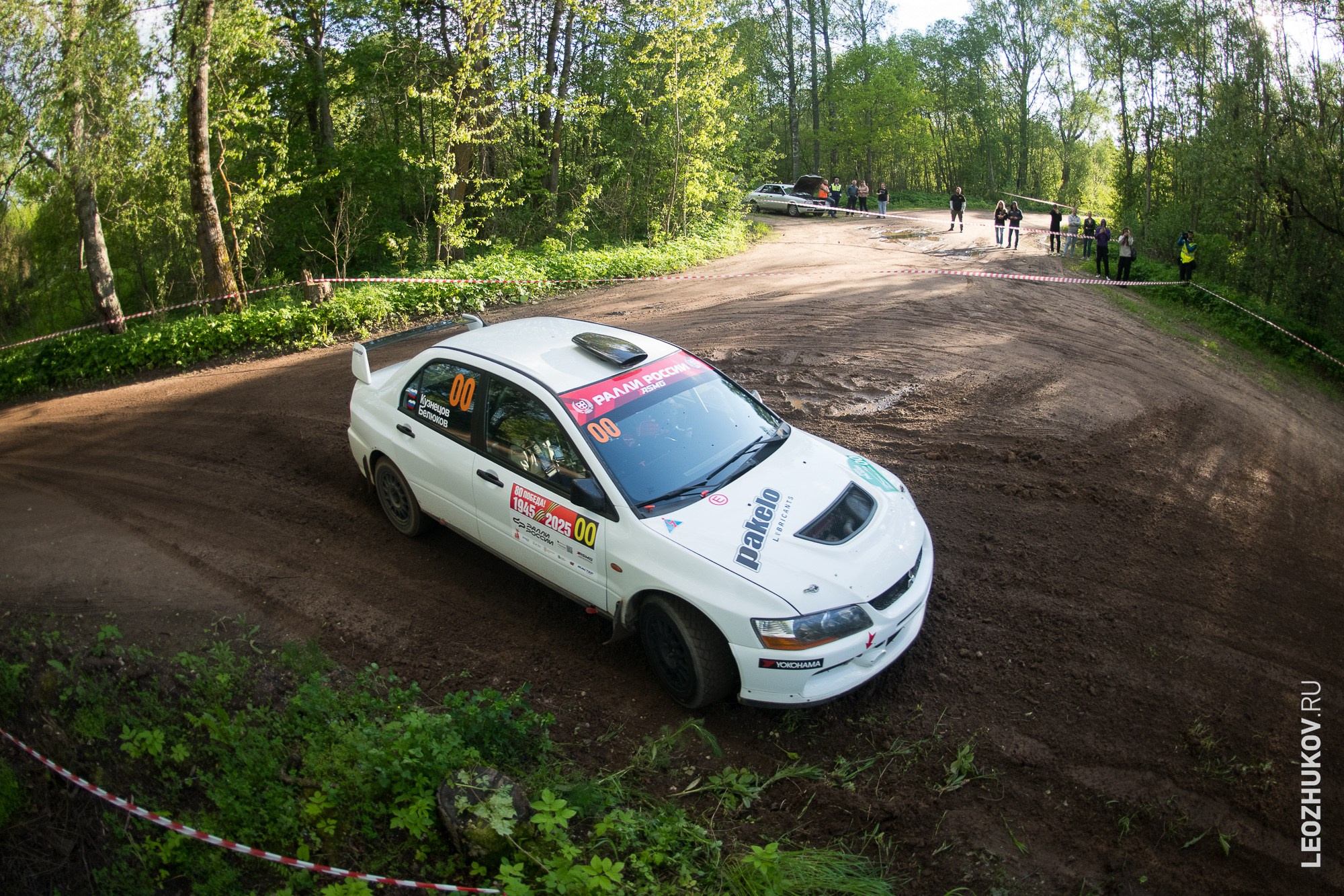 Rally Pushkinskie gory 2025. Sports photographer Leonid Zhukov