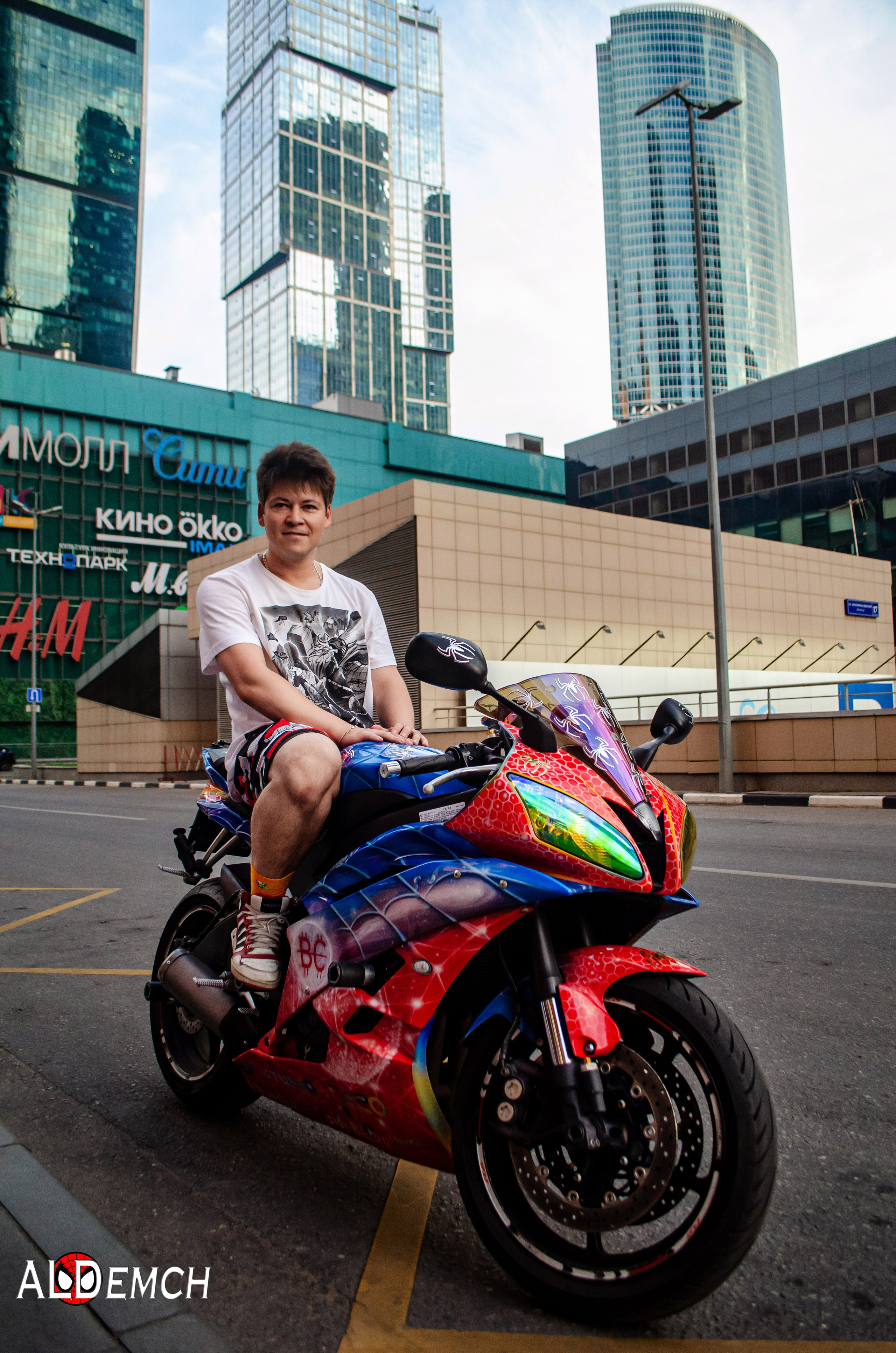 Фотосессия на Дне рождения Человека-Паука в Москве