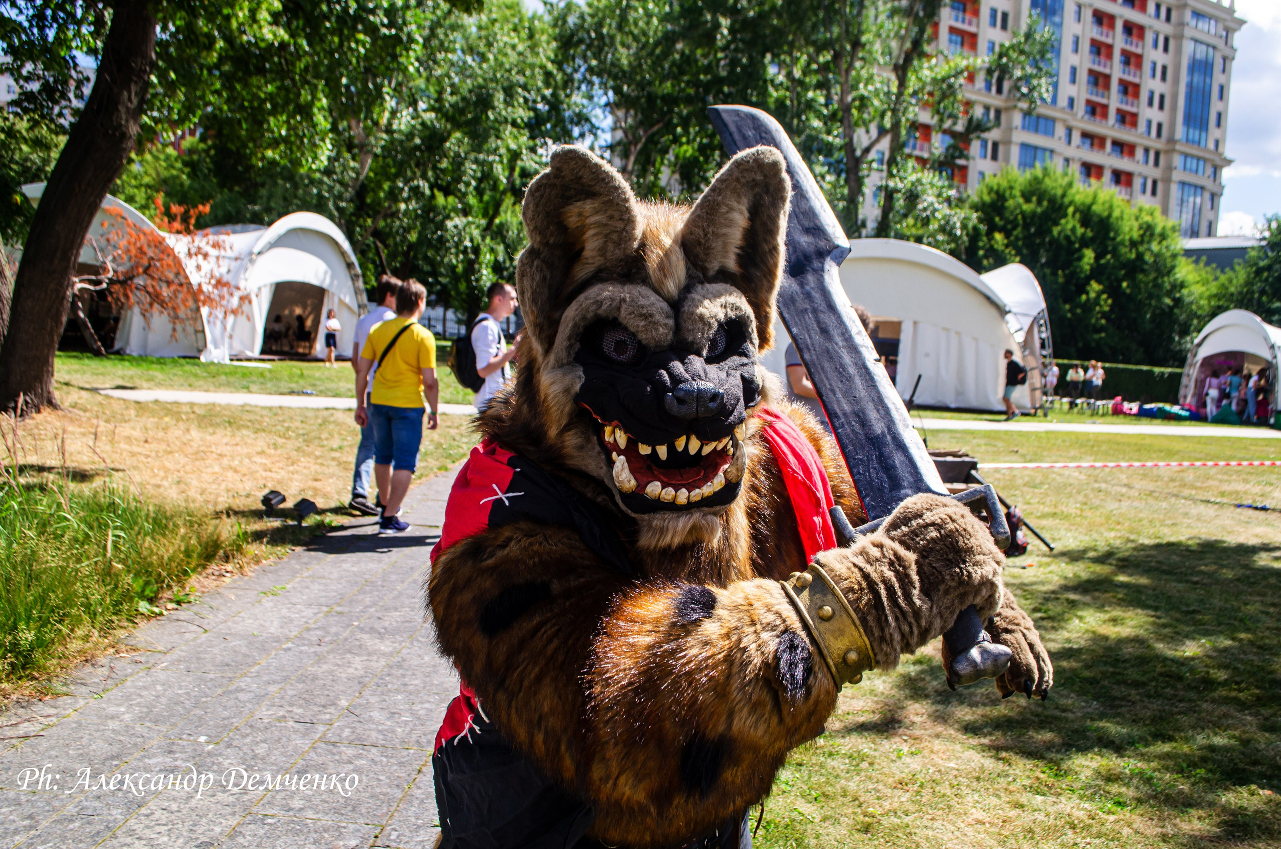 Фотосессия на фестивале Geek Picnic в Музеон парке, Москва
