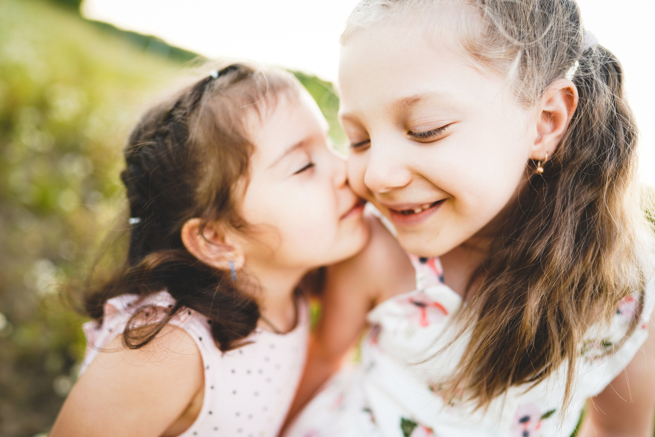 Аня и Даша в ромашках. Семейный и детский фотограф в Москве (Тинао) Галкина Алевтина