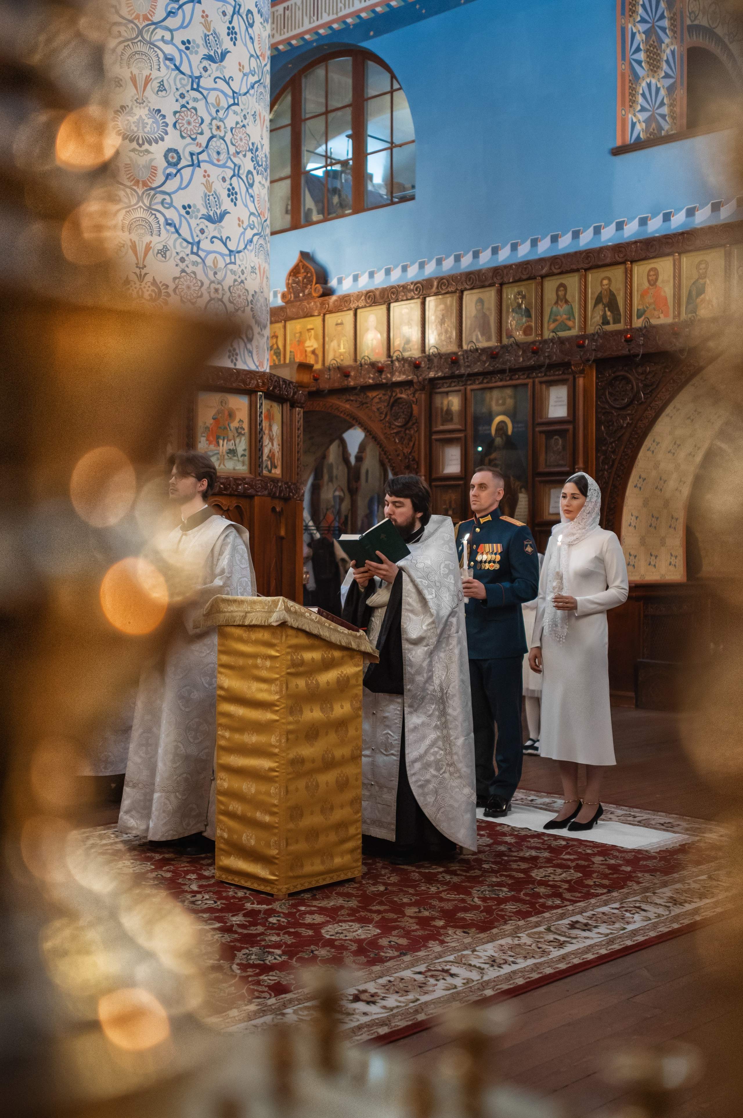 таинство венчания в Феодоровском соборе