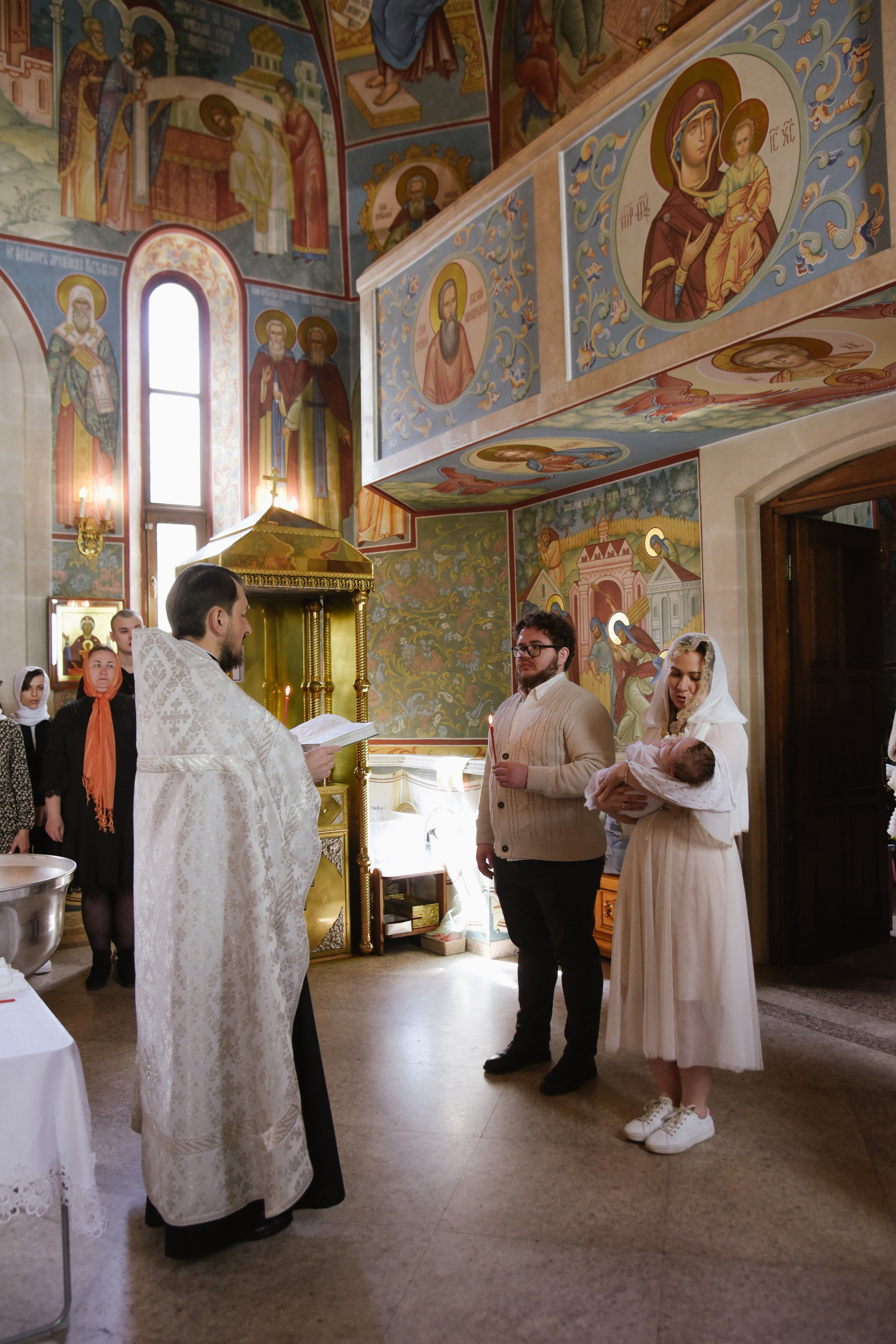 Таинство крещения Виктории. Фотограф Лола Волна, город Москва