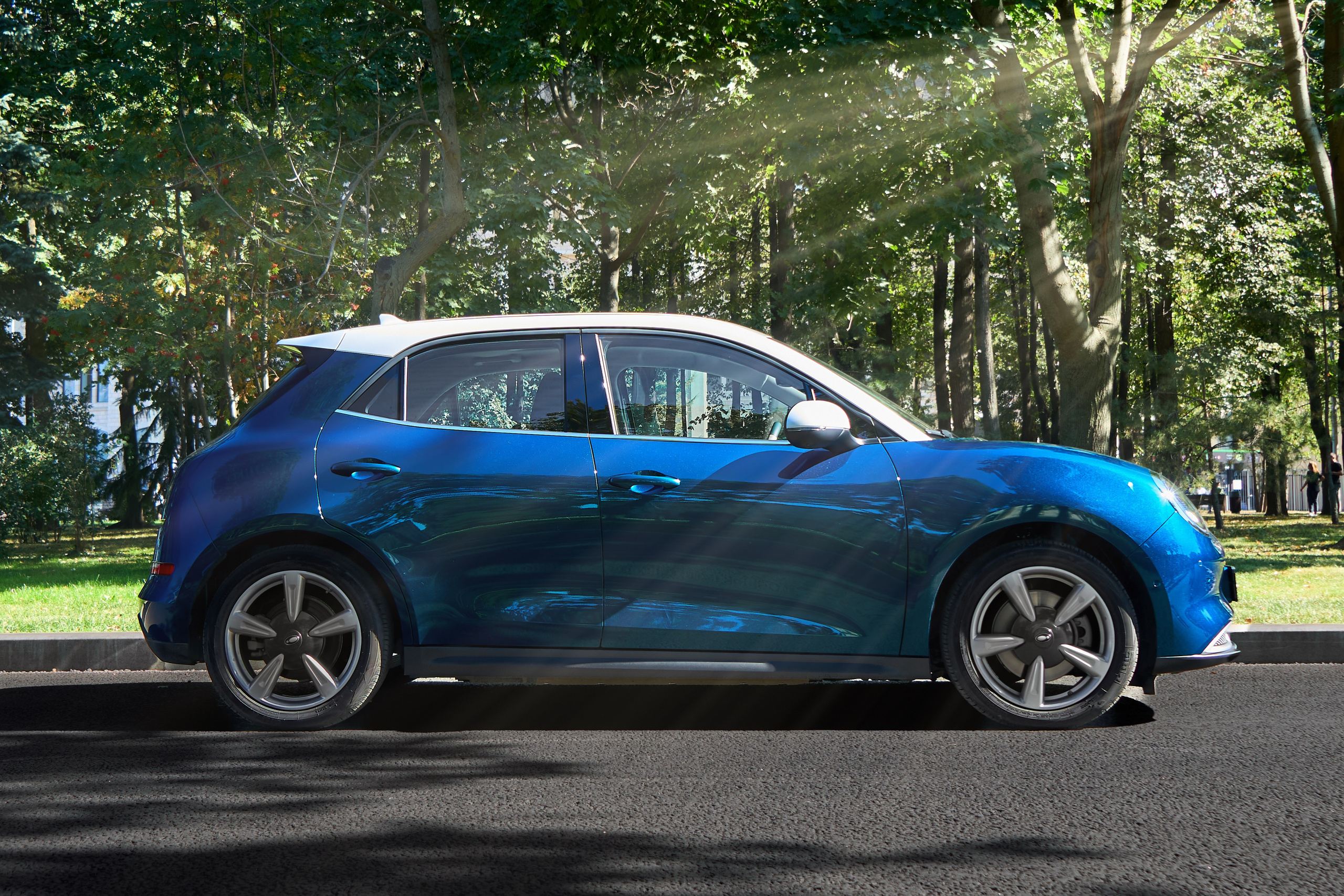 Электромобиль ORA 03. FM Media Сrew. Репортажные фото и видео