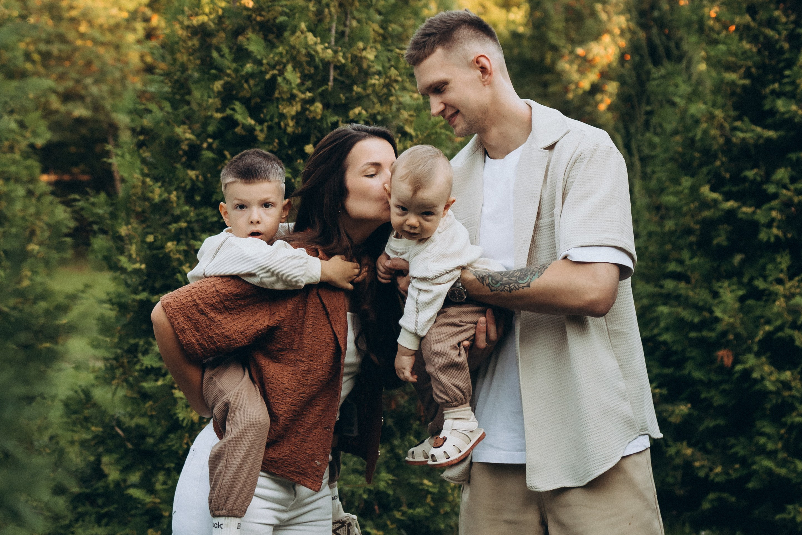 Марина, Семён, Арсений, Артём. Фотограф Нижний Новгород