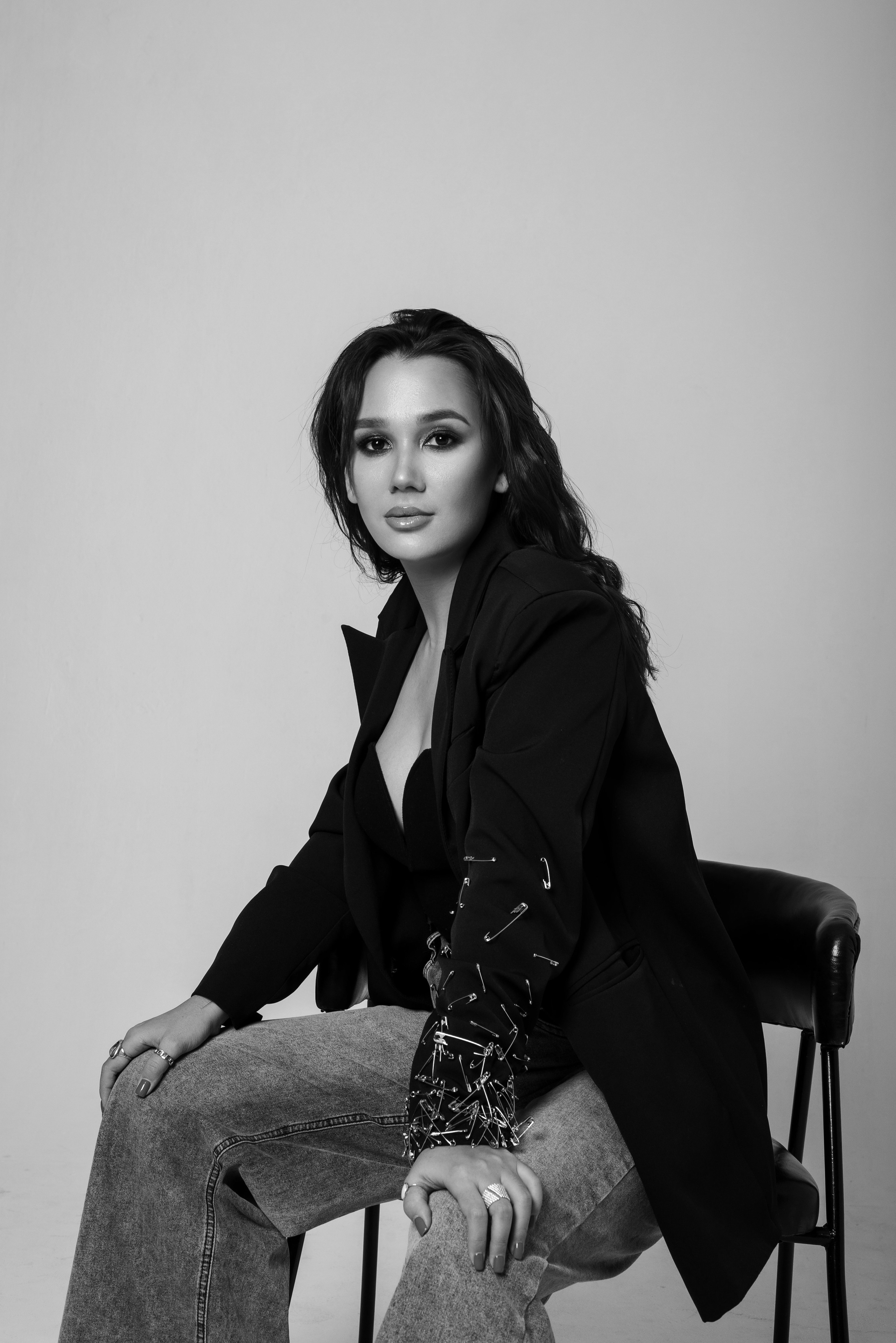 В студии. Асель Мурзина фотограф Казань