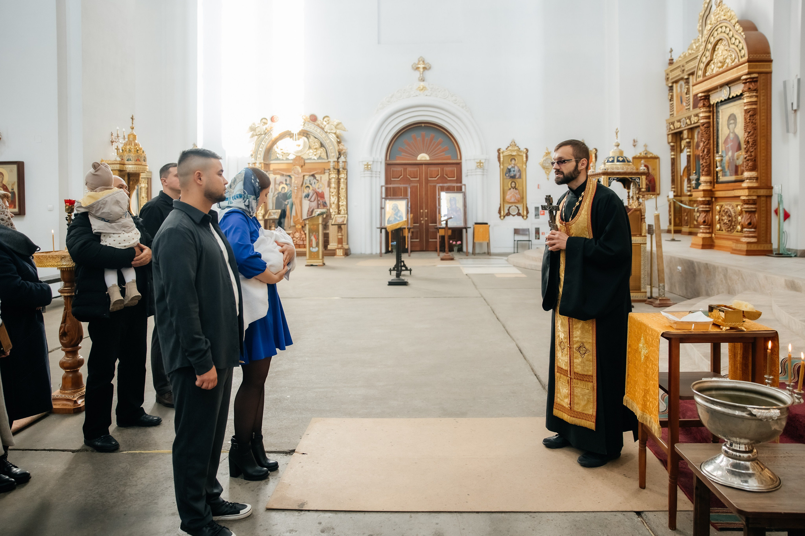 Крещение Мирославы. Храм иконы Божьей Матери «Всех скорбящих Радость». Фотограф ВИКА МЕДУЗА