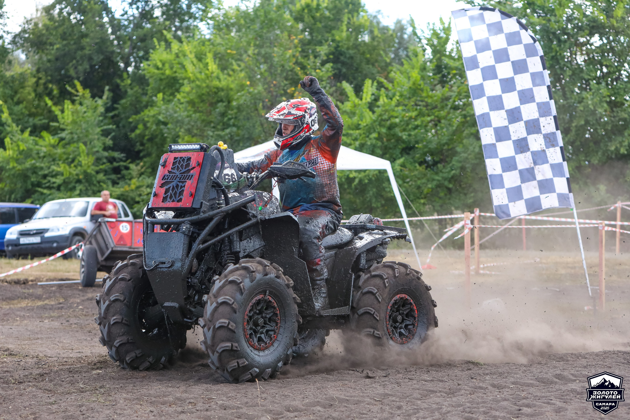 Кубок России по гонкам с водными препятствиями на квадроциклах «Золото Жигулей 2025». Спортивный фотограф в Самаре