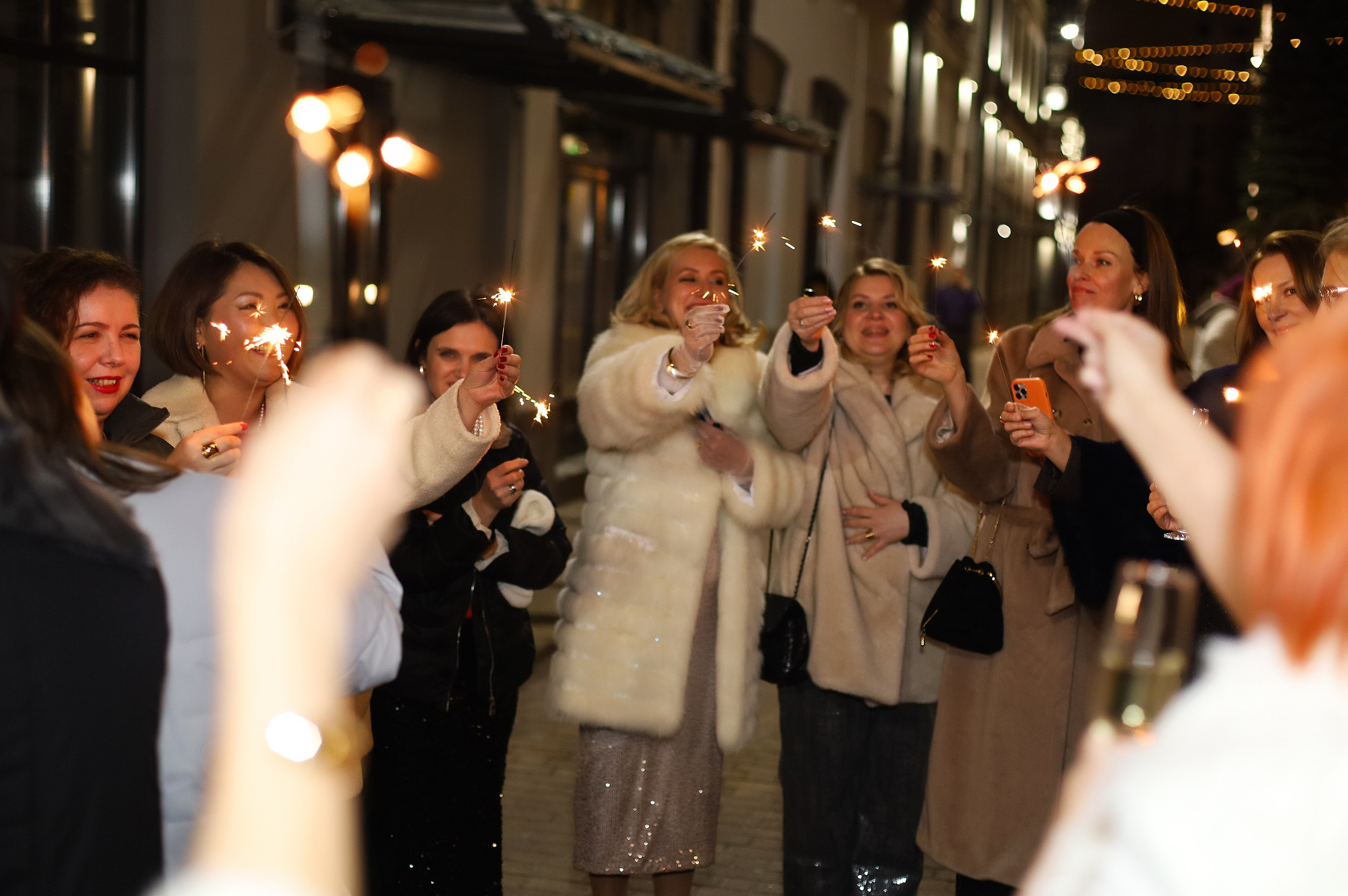 Новогодняя вечеринка. Визуал для эспертов и блогеров