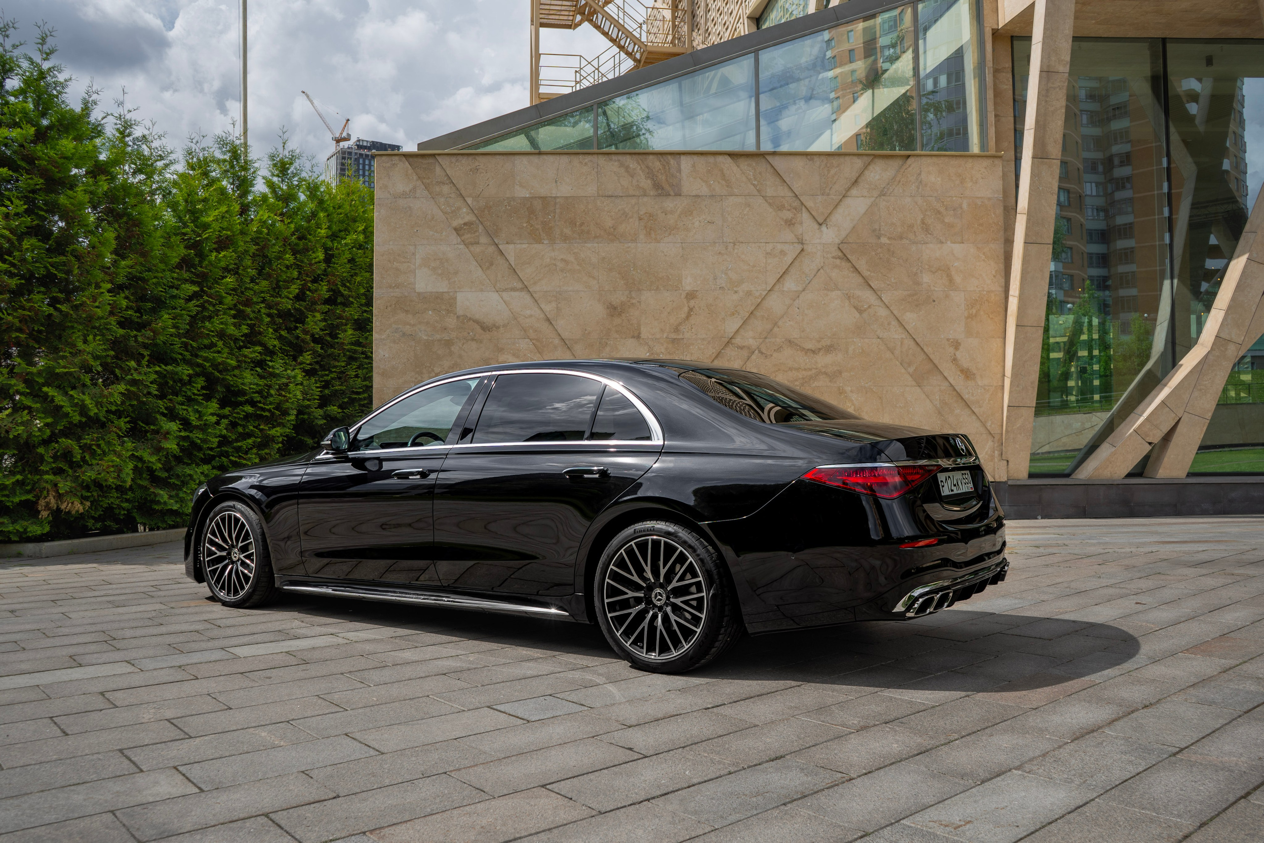Mercedes S-class (W223). Автомобильный фотограф Ногинск Денис Городок