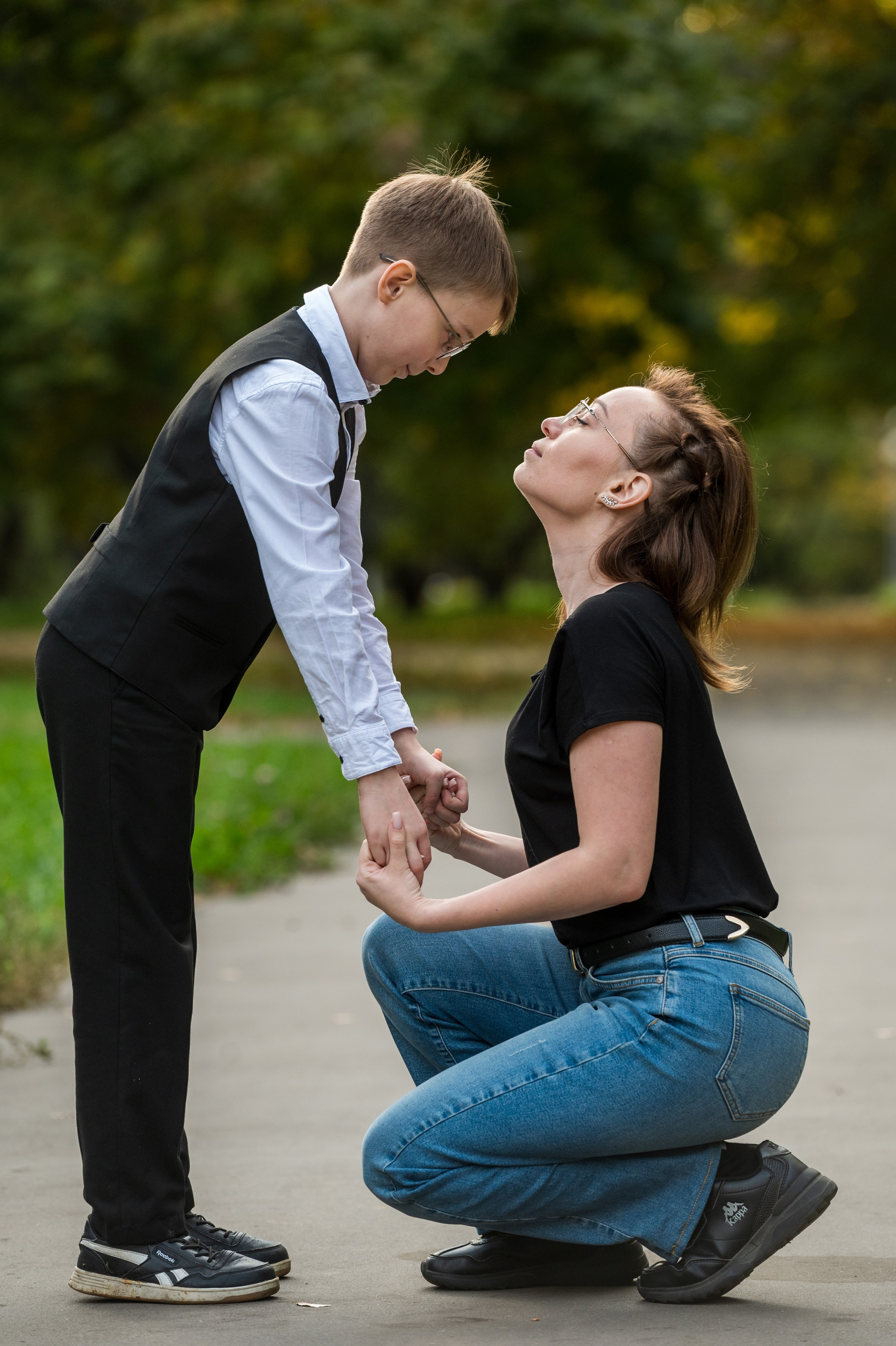Детские съемки сентября. Школьный фотограф в Москве
