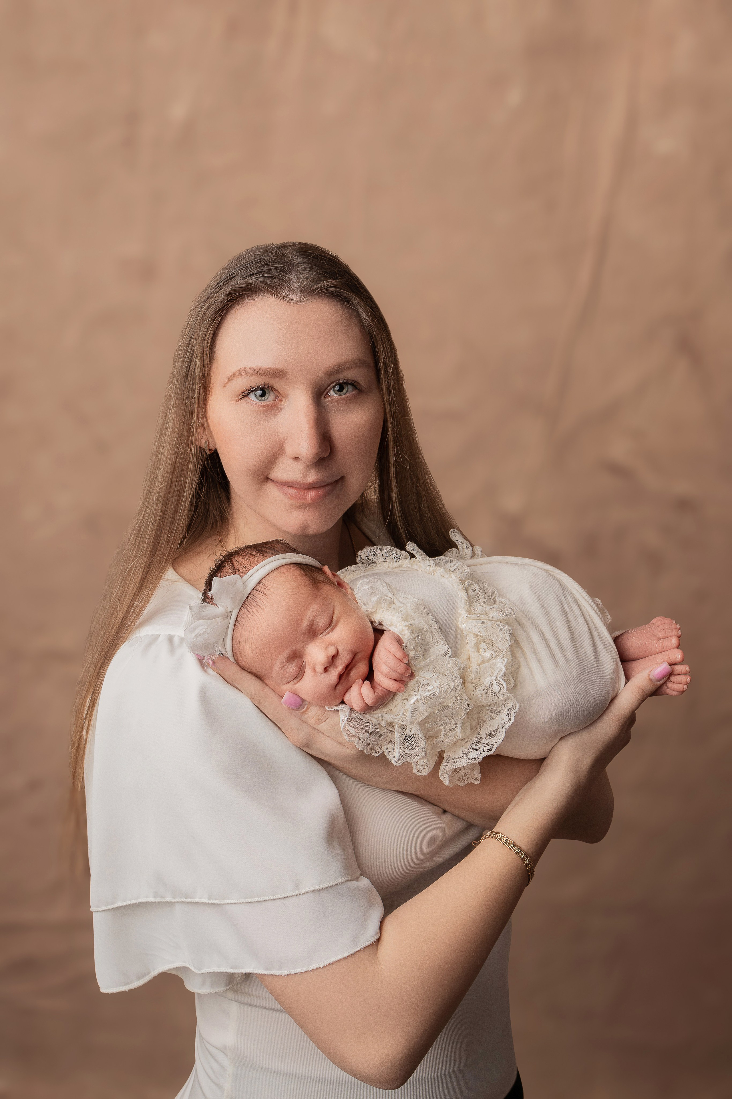 Новорожденные девочки. Фотограф новорожденных в Новокузнецке Анна Горошникова