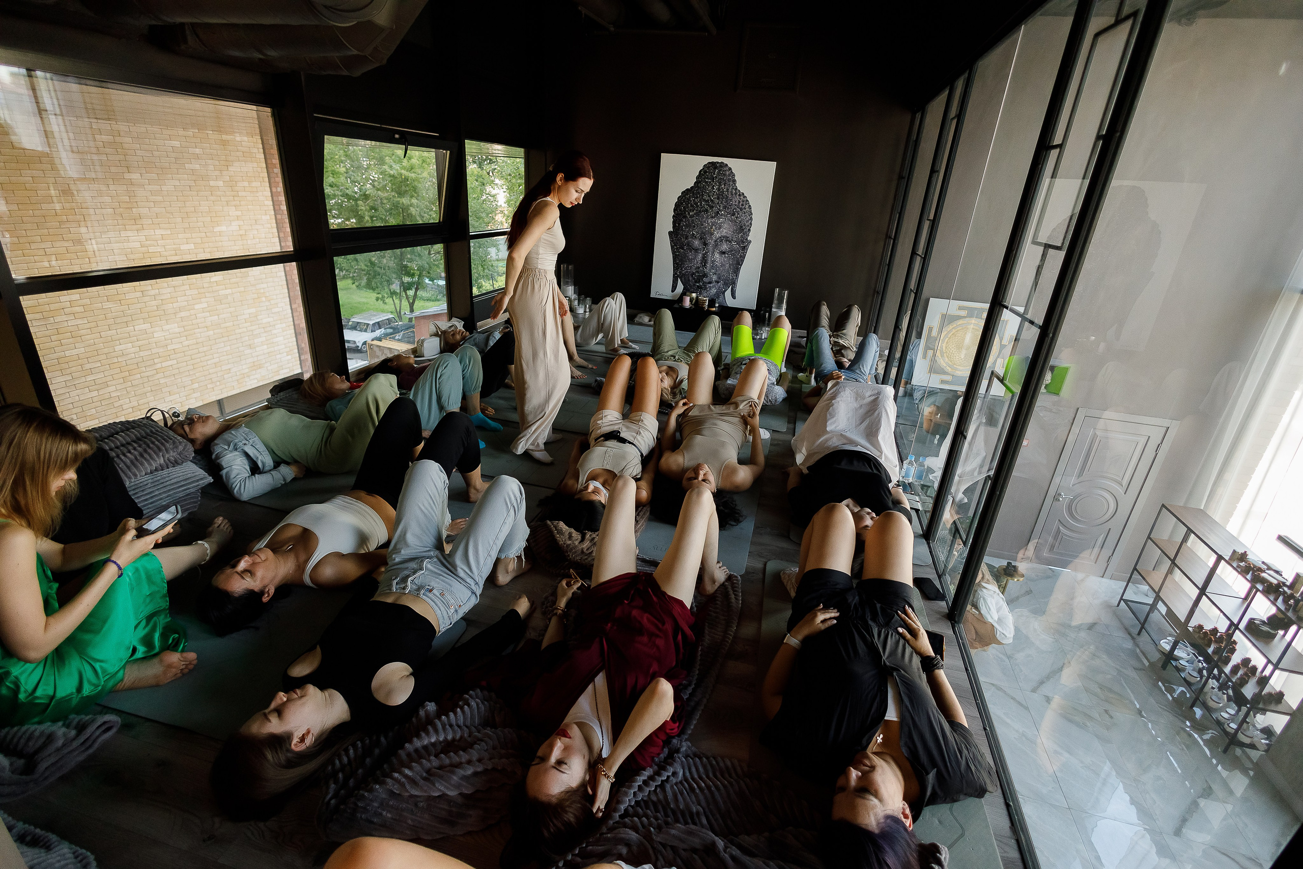 Фестиваль йоги. Фотограф Москва