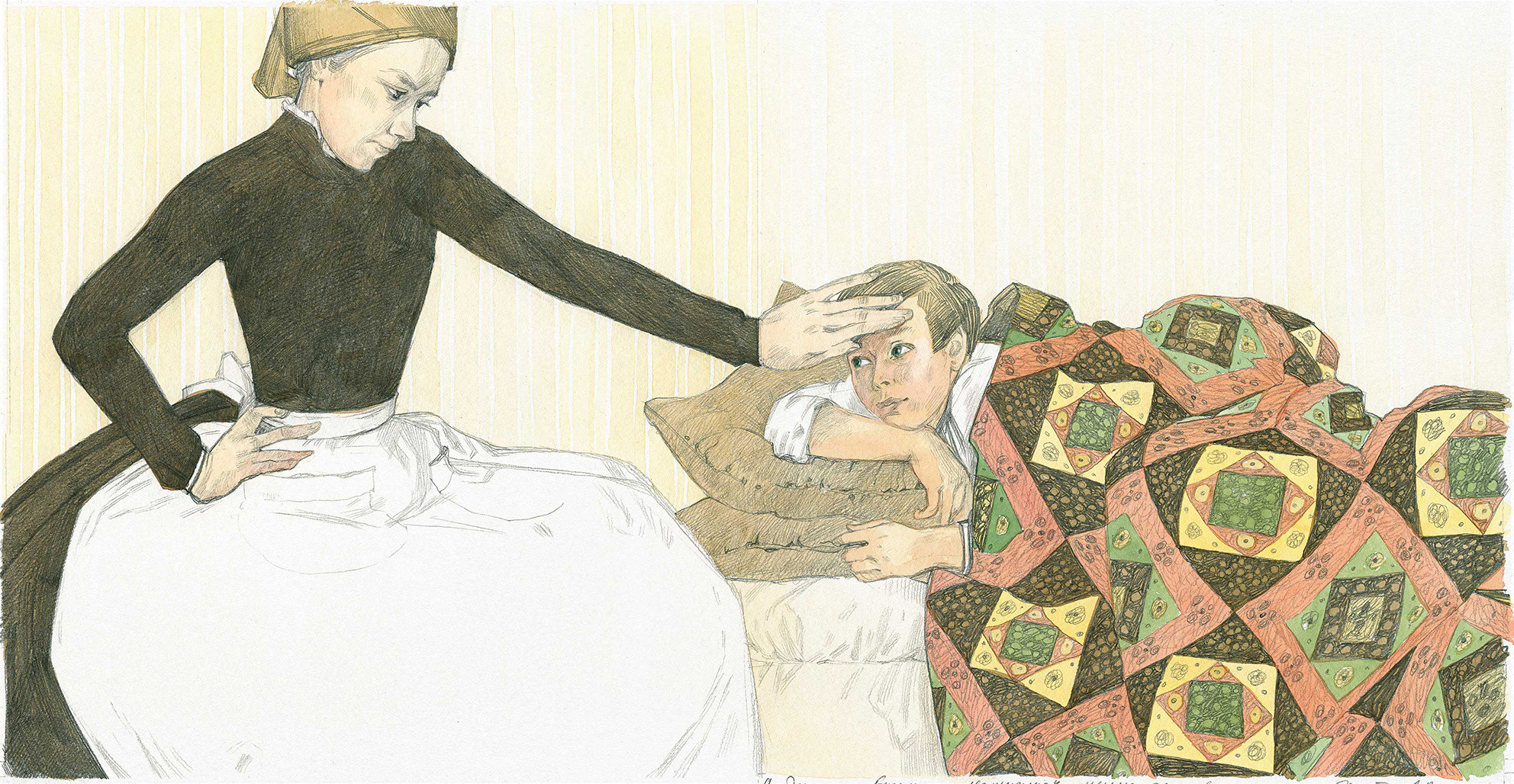 Г. Х. Андерсен «Бузинная матушка». Художник Анна Хопта