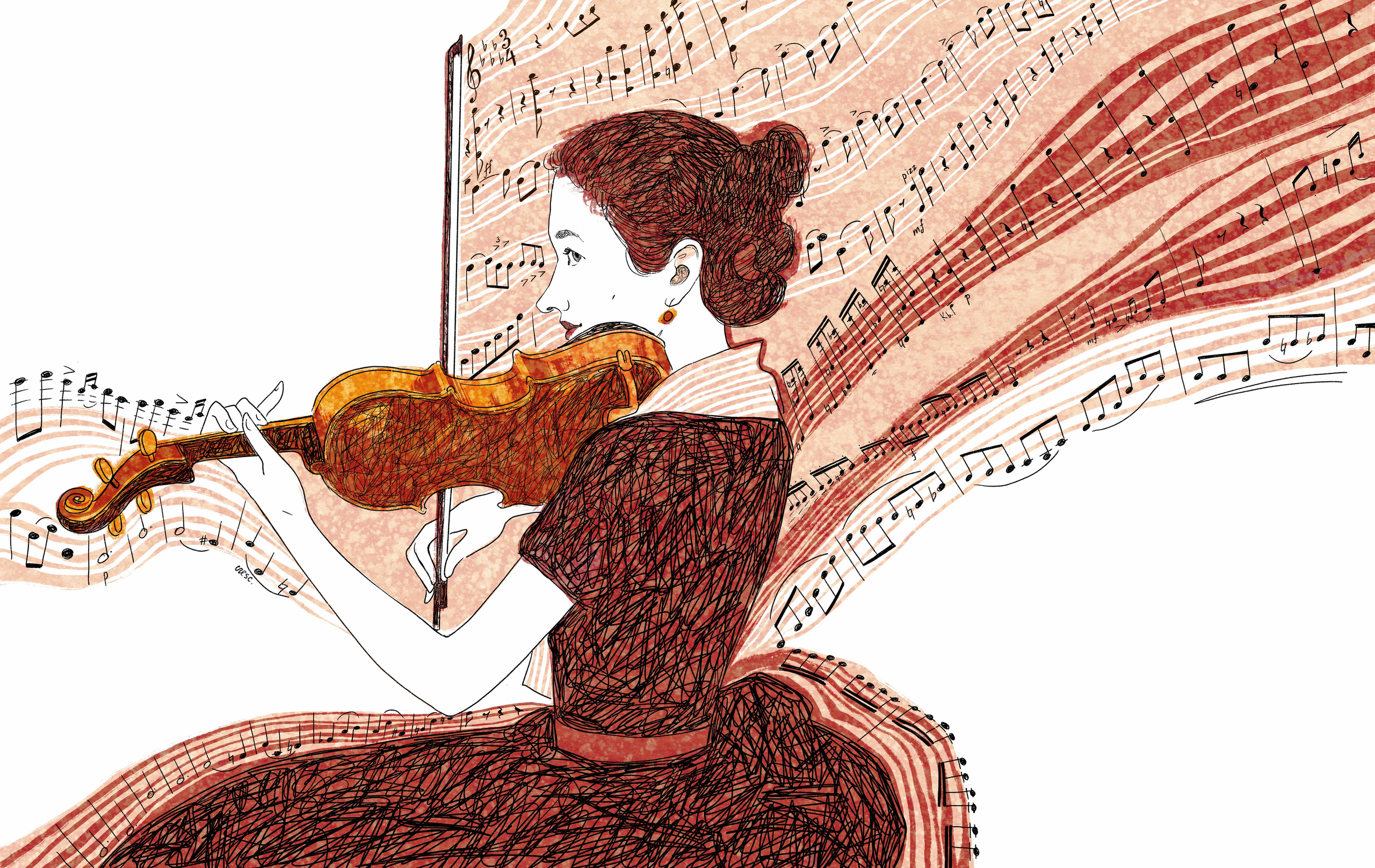 А.Хопта «Нарисованный оркестр». Художник Анна Хопта