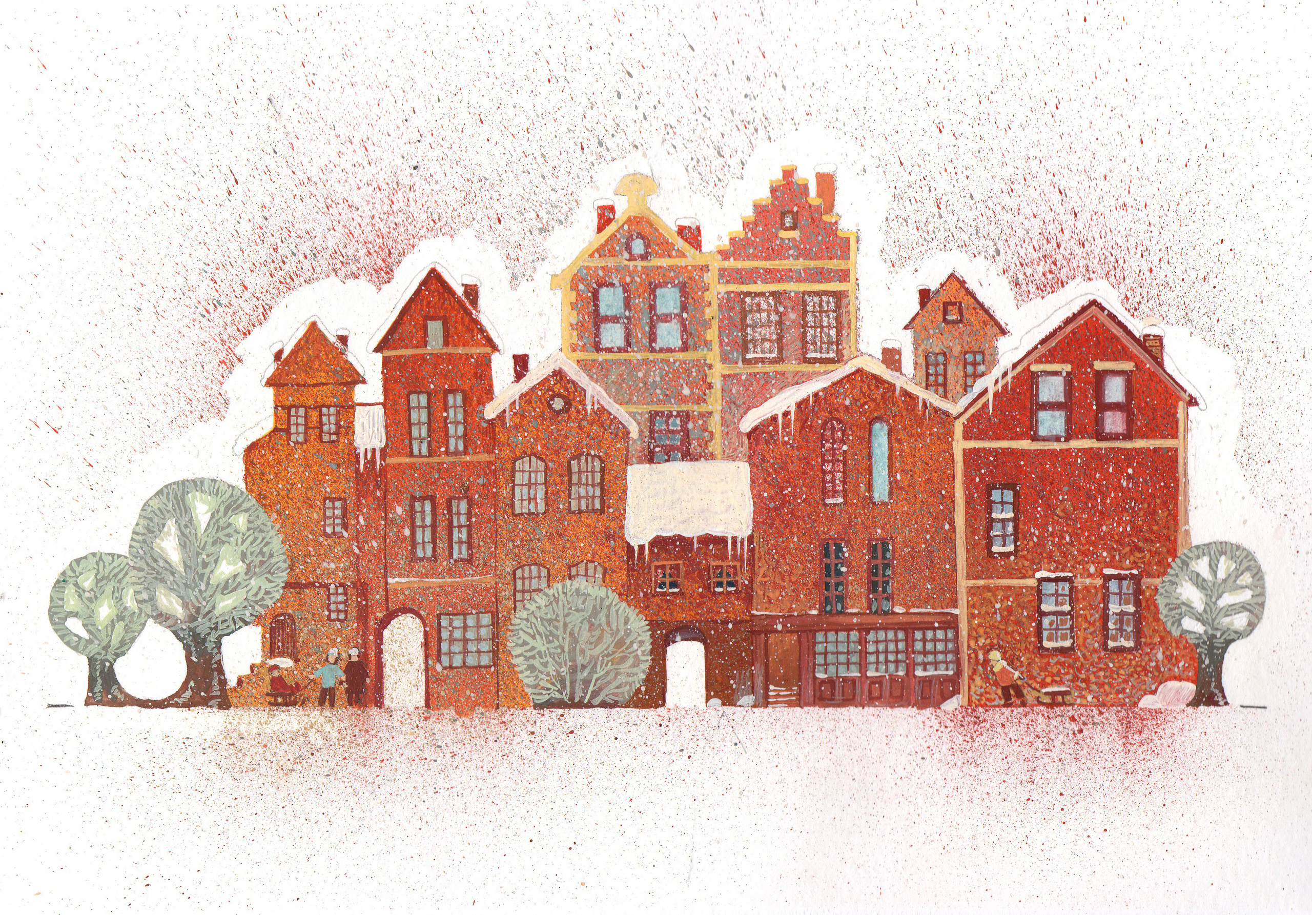 Г. Х. Андерсен «Снежная королева». Художник Анна Хопта