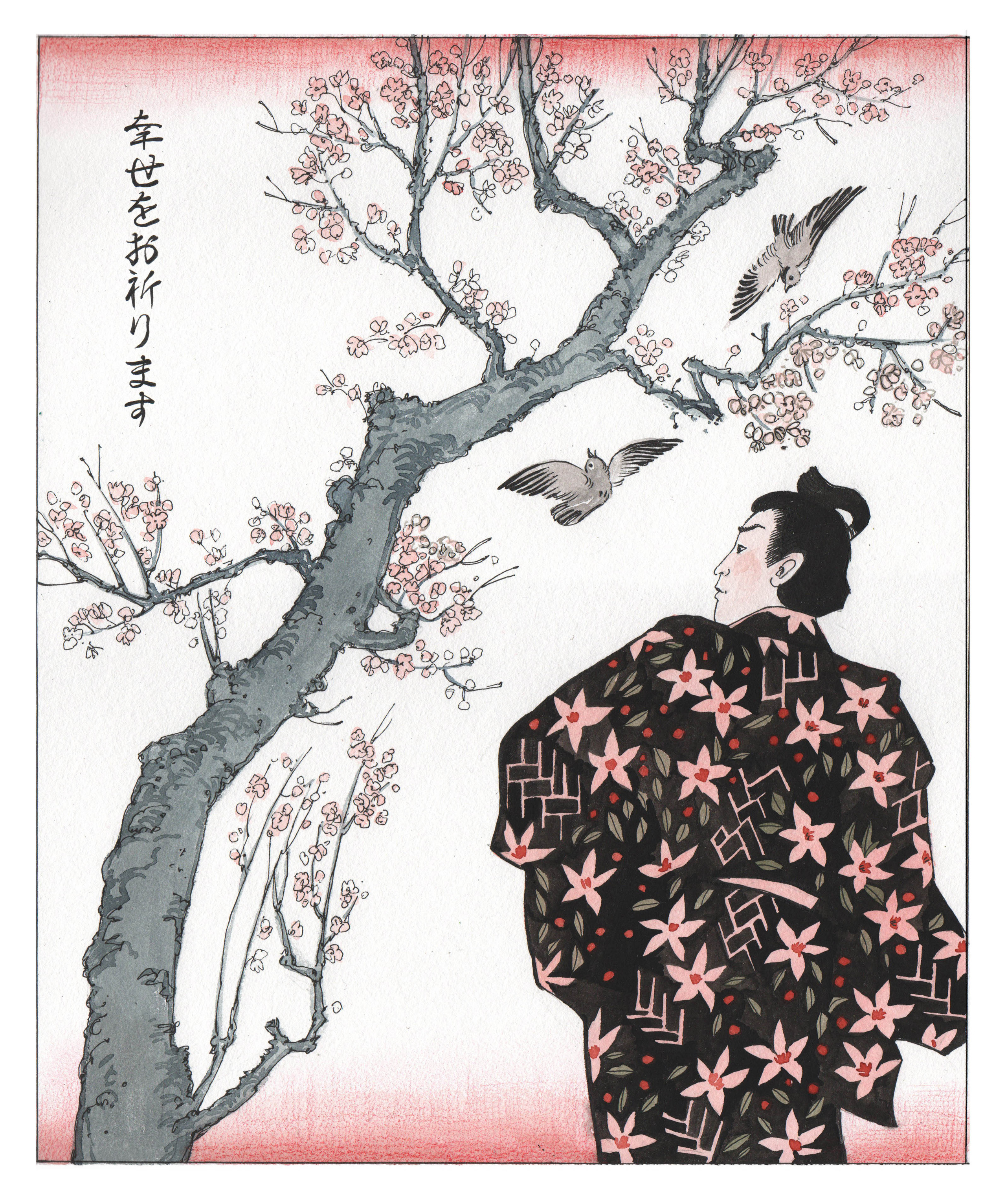 Ten evenings. Japanese folk tales. Artist Anna Khopta. Oil and Acrylic Paintings. Moscow