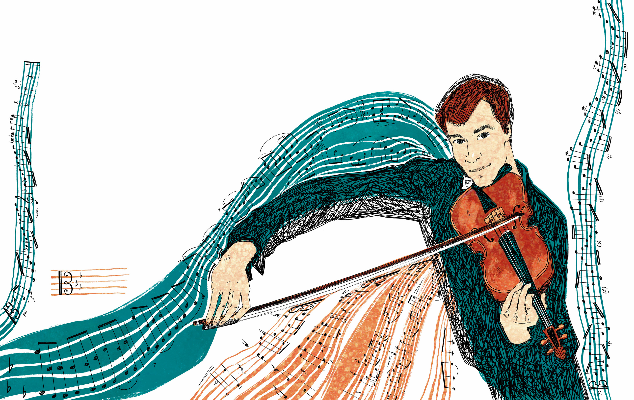 А.Хопта «Нарисованный оркестр». Художник Анна Хопта