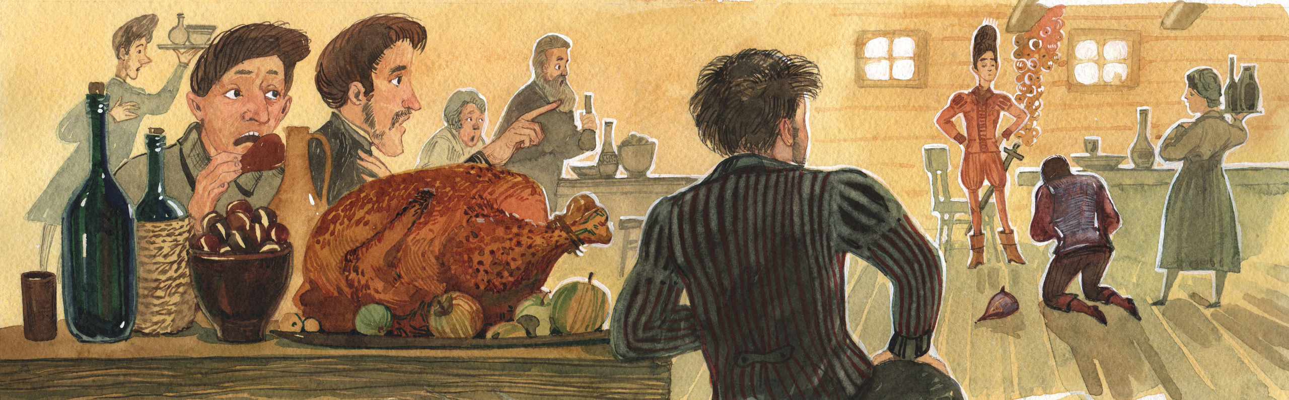 Э.Лэнг «Хроники королевства Пантуфлия». Художник Анна Хопта