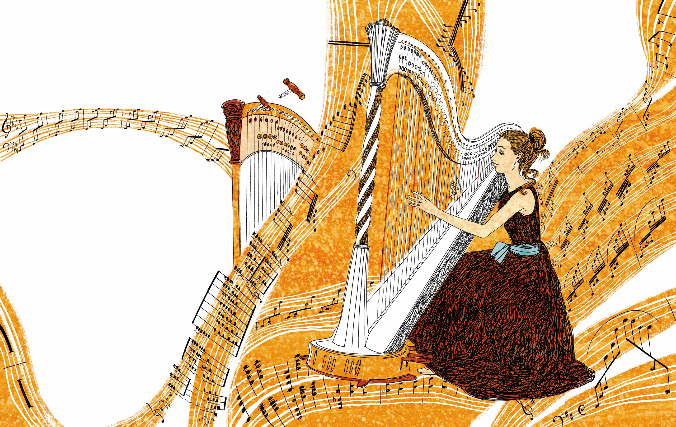 А.Хопта «Нарисованный оркестр». Художник Анна Хопта