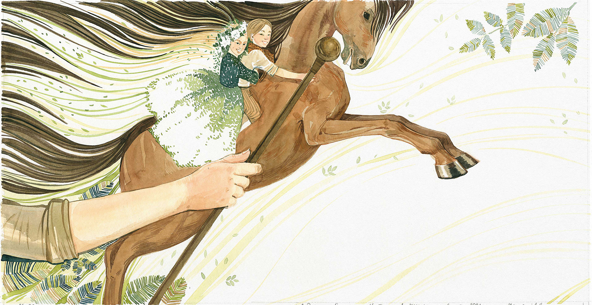 Г. Х. Андерсен «Бузинная матушка». Художник Анна Хопта