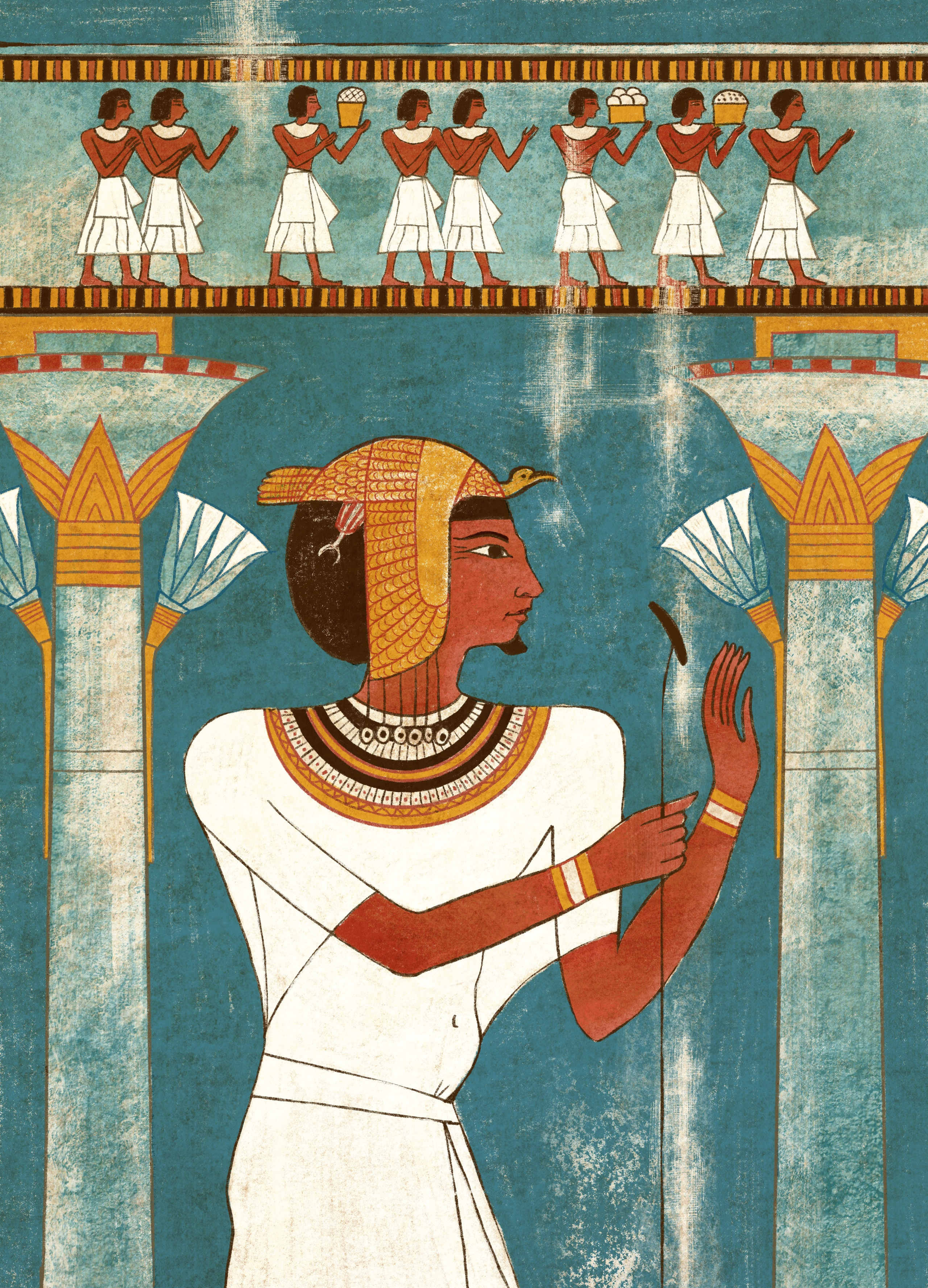 Сказки и повести Древнего Египта. Художник Анна Хопта