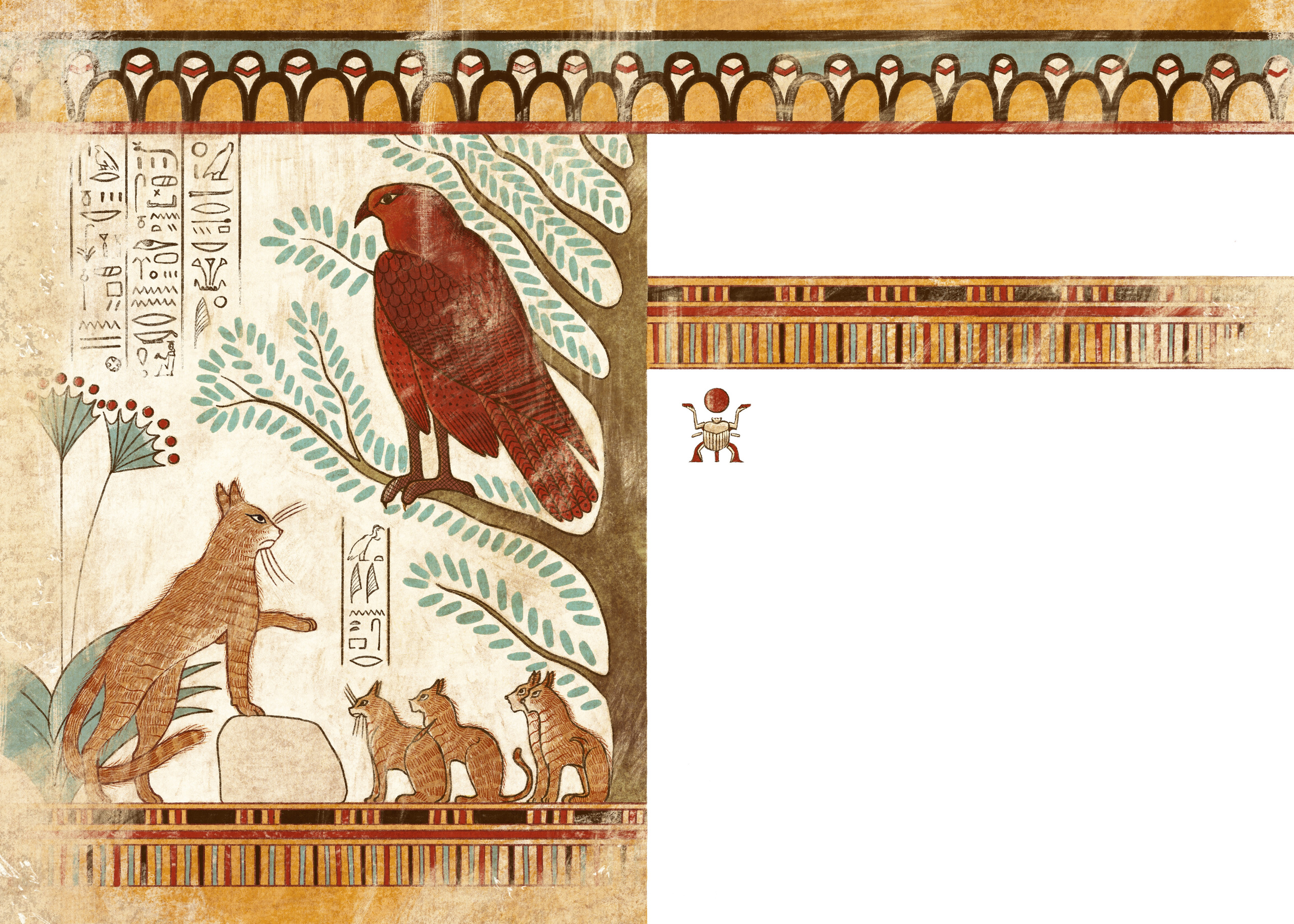 Сказки и повести Древнего Египта. Художник Анна Хопта