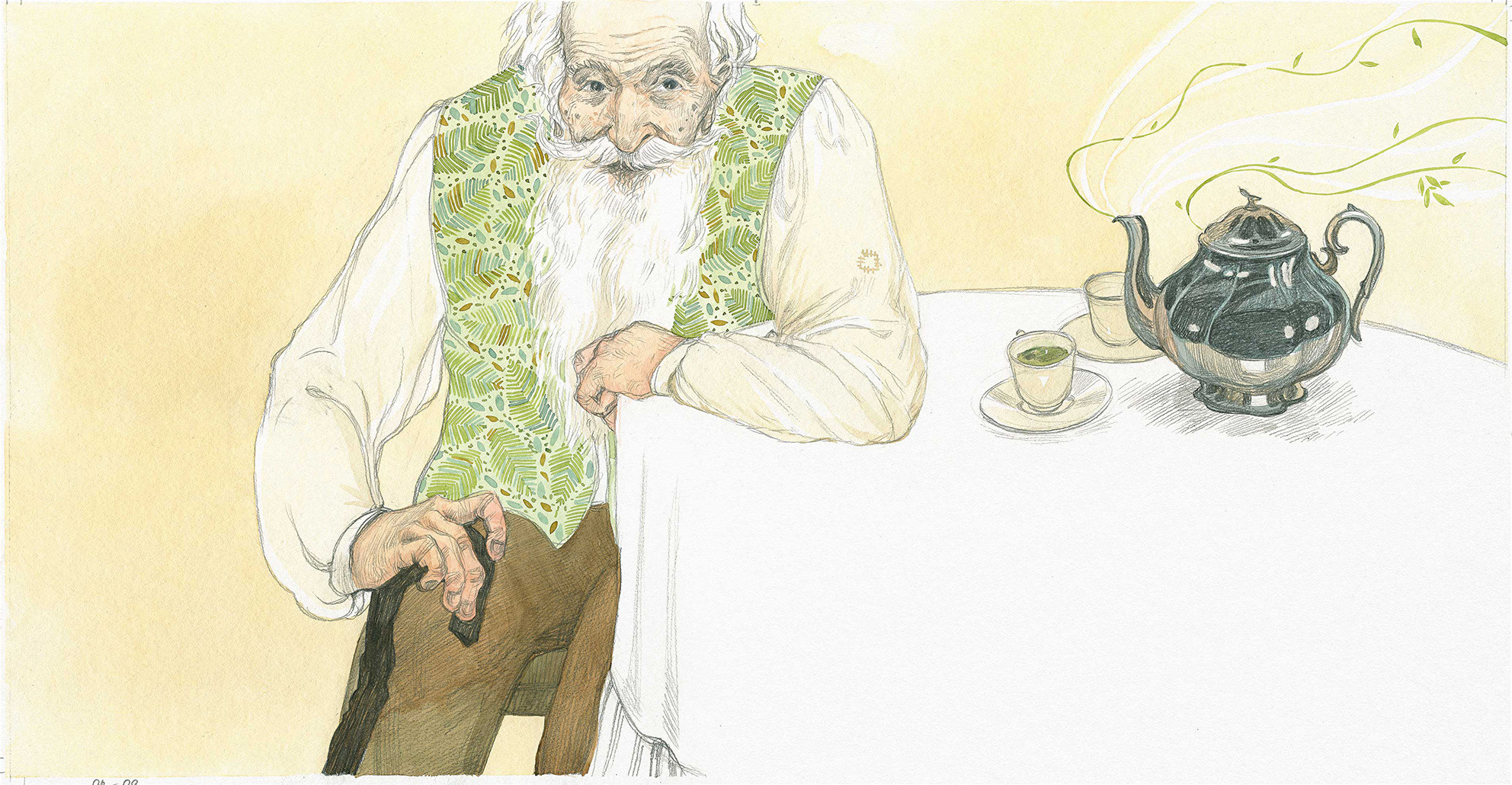 Г. Х. Андерсен «Бузинная матушка». Художник Анна Хопта