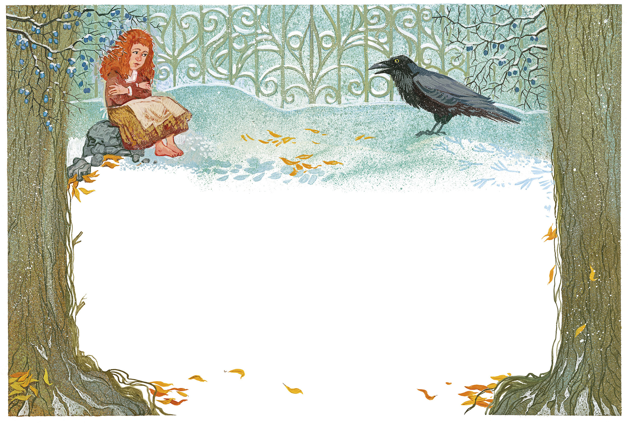 Г. Х. Андерсен «Снежная королева». Художник Анна Хопта