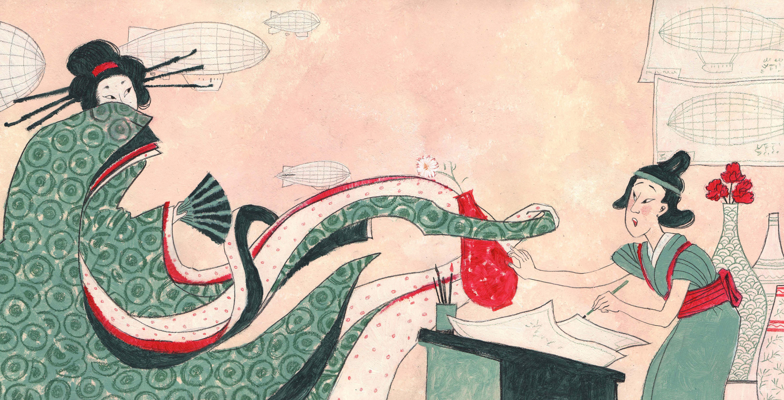 'Where a drop there and the ocean' by M.Yasnov. Artist Anna Khopta. Oil and Acrylic Paintings. Moscow