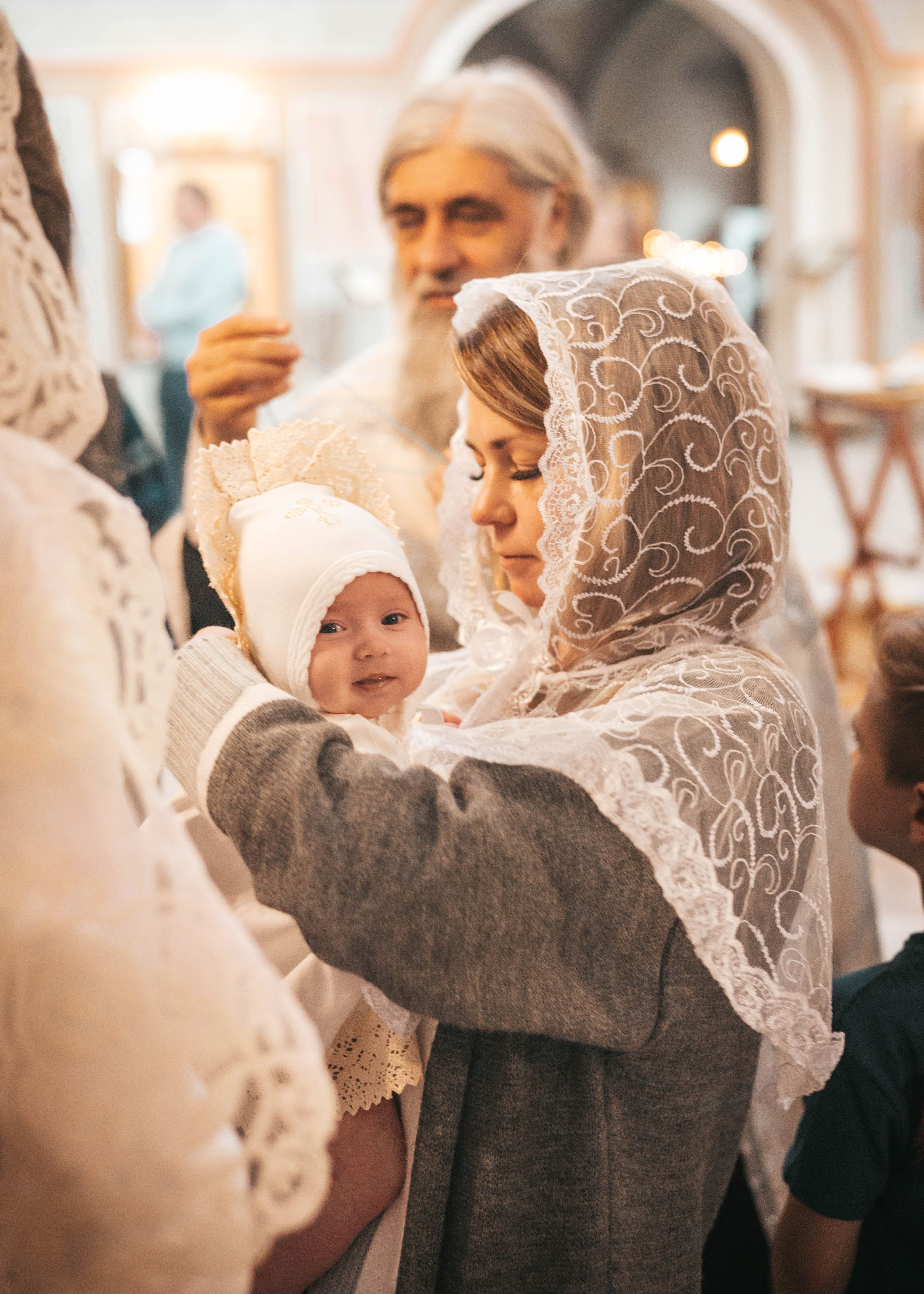 КРЕЩЕНИЕ. Фотосессия новорожденных в Москве и Московской области