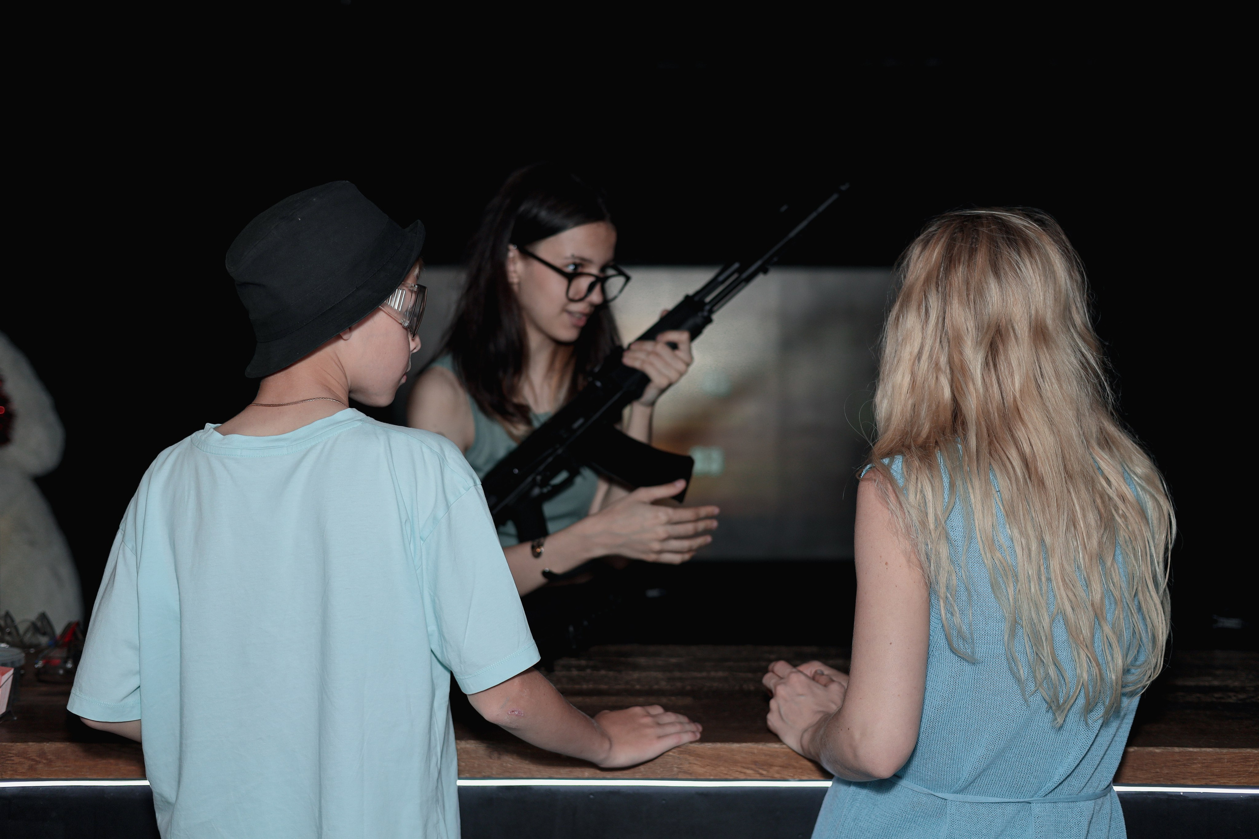 День рождение в стрелковом клубе. Фотограф Надршина Лилия