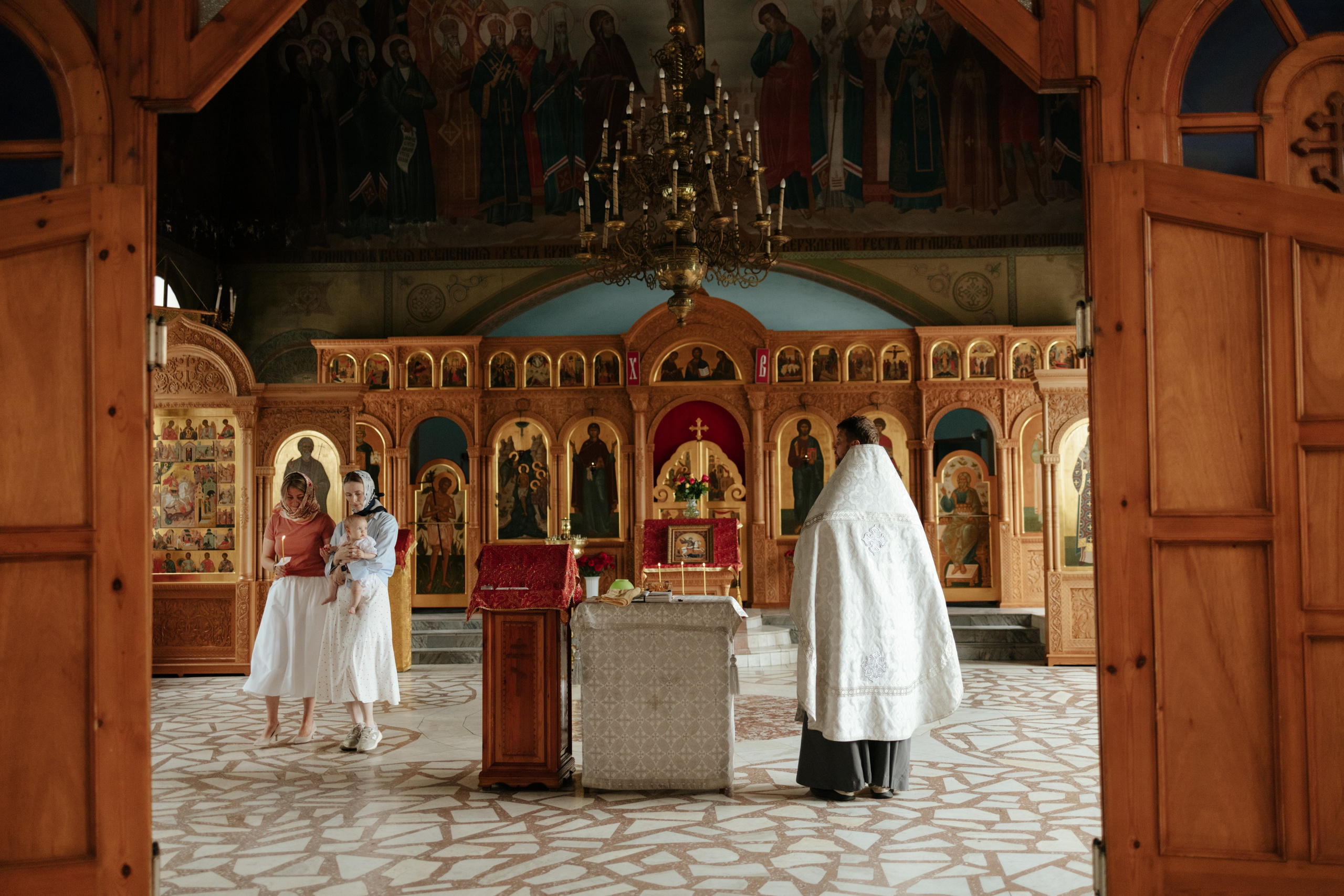 Таинство крещения. Фотограф Татьяна Лесникова