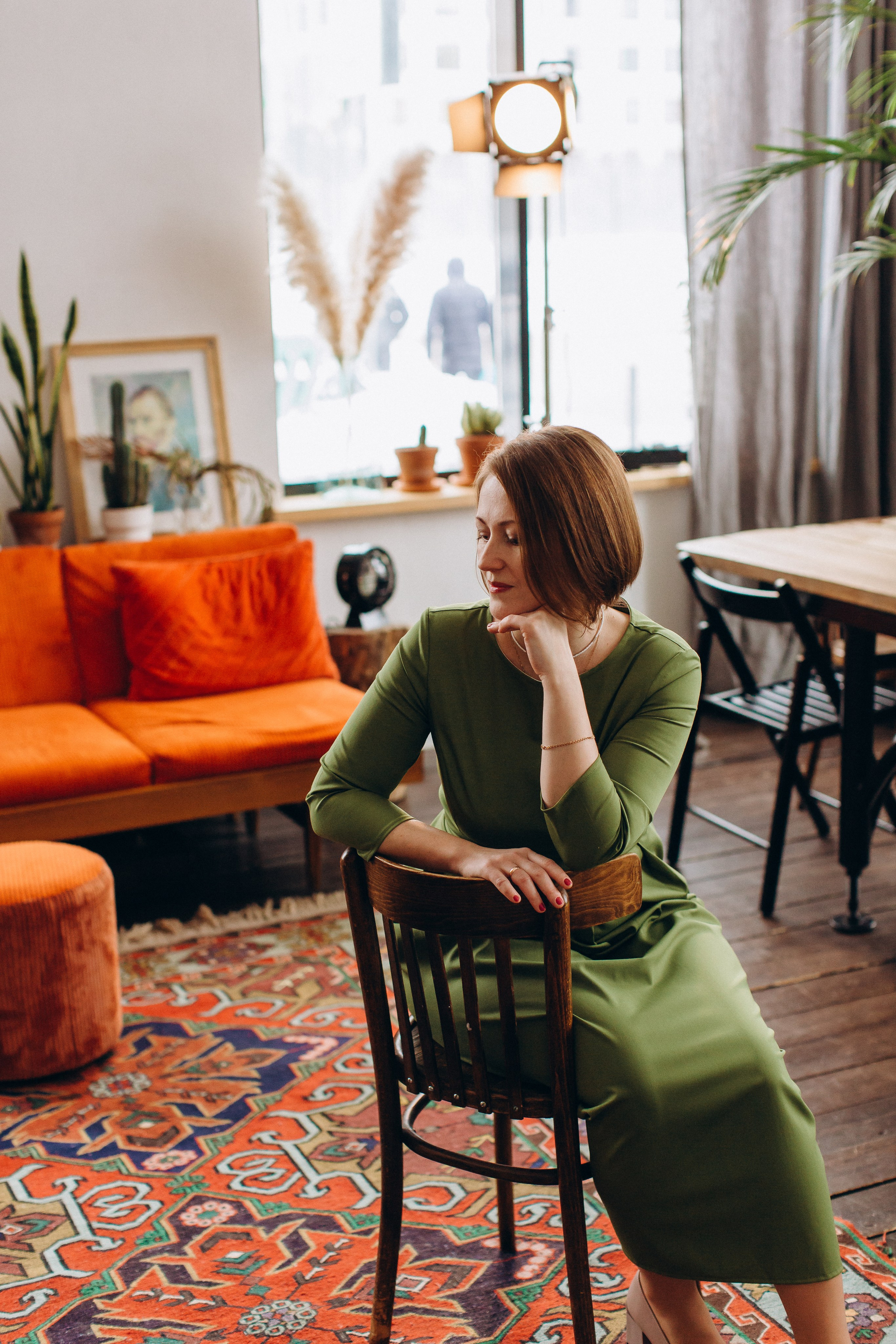 Семейная фотосессия в студии для Елены и ее семьи. Семейный, детский и школьный фотограф в Москве Рудницкая Анна