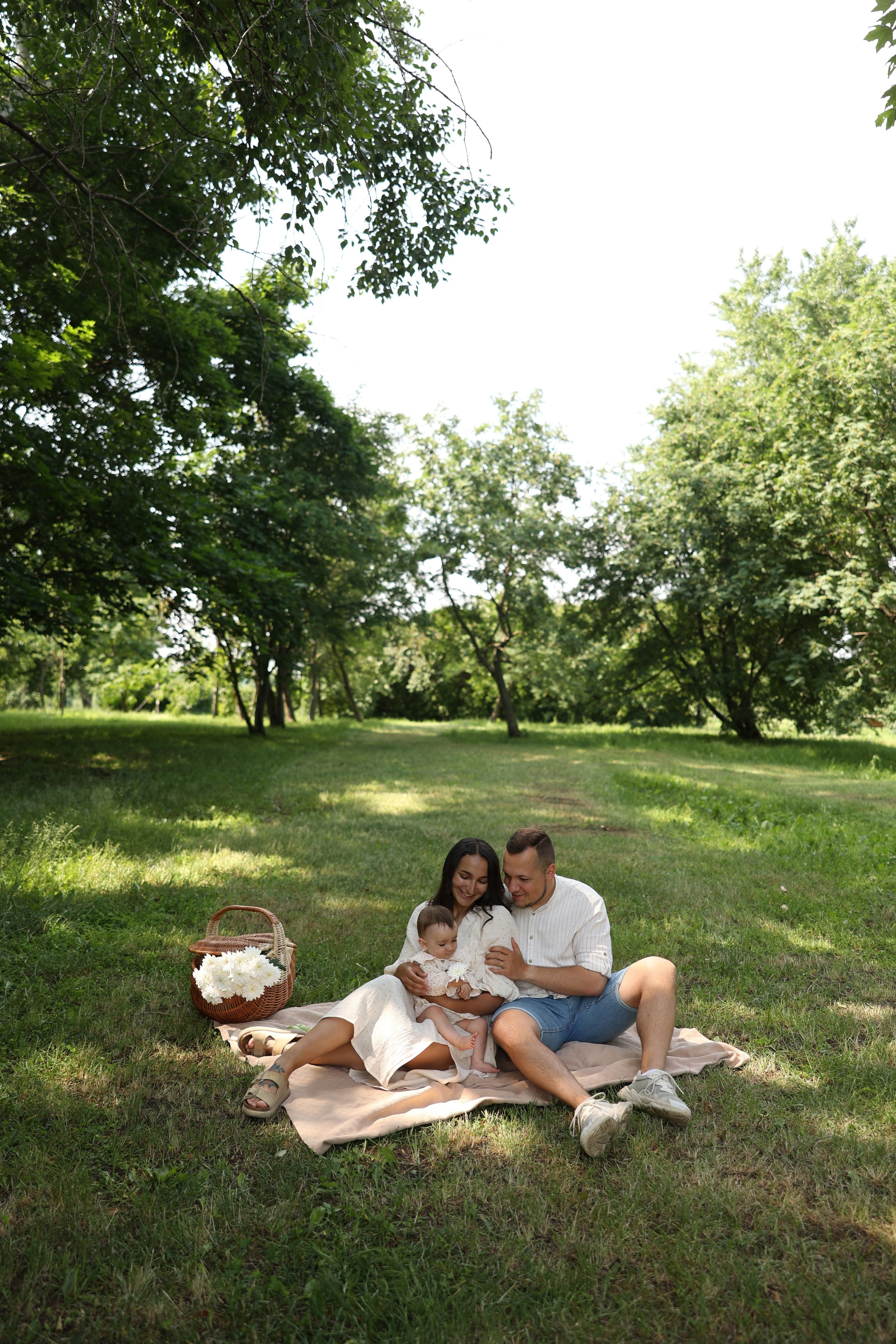 Мила, Валера и Оливия. Свадебный и семейный фотограф в Москве Ломова Ирина