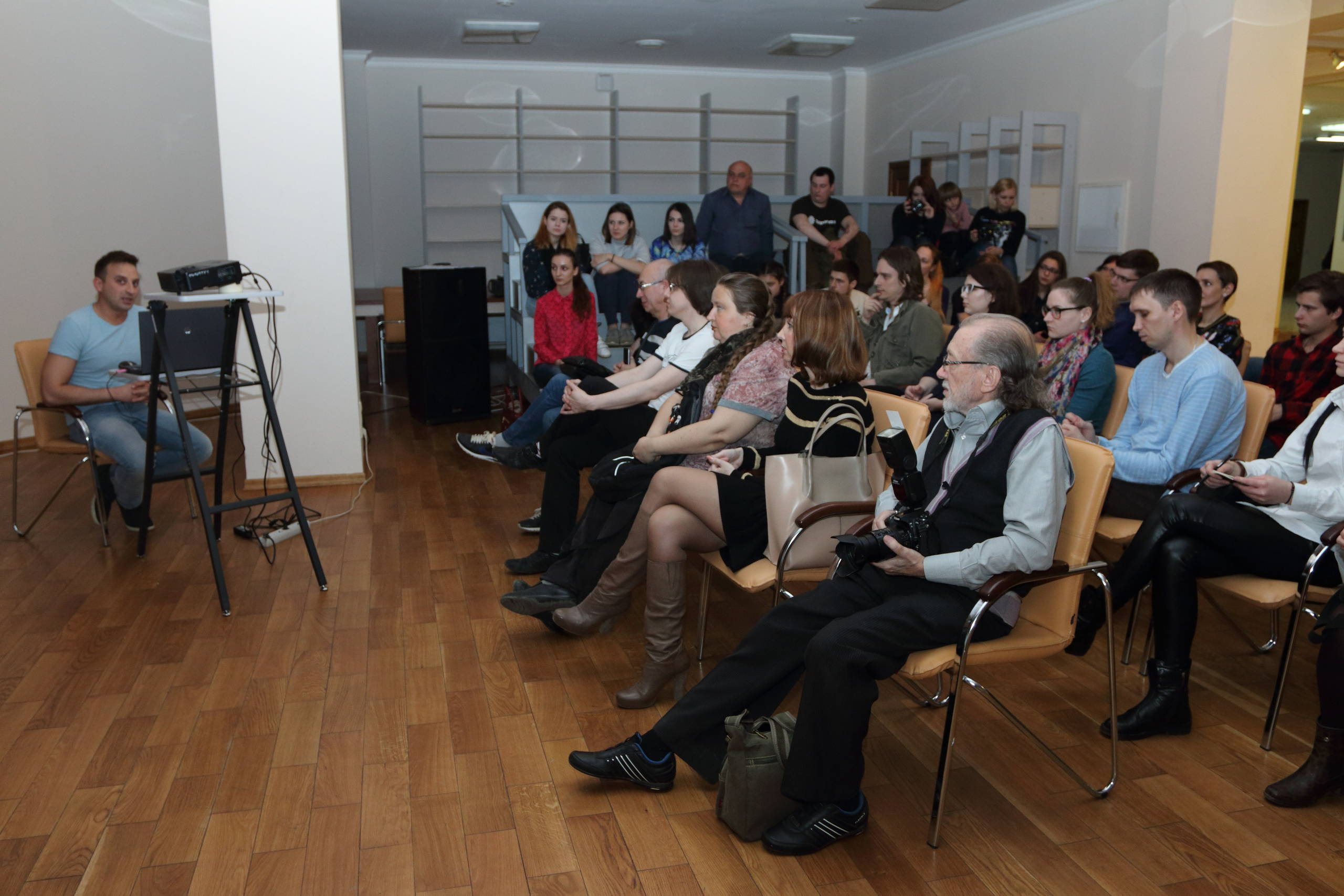 11.04.2017 Творческая встреча Николая Муханова