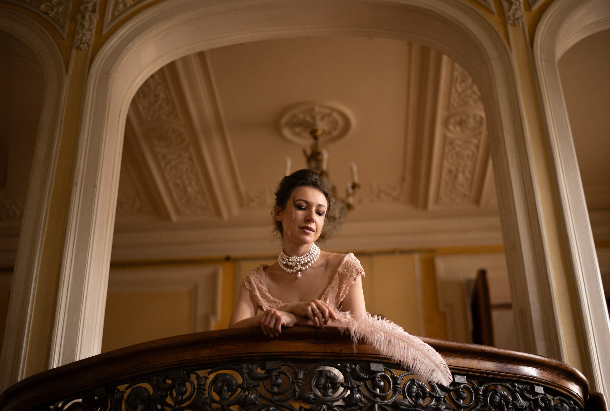 Библиотека Пушкина. Винтажные фотосессии в Москве