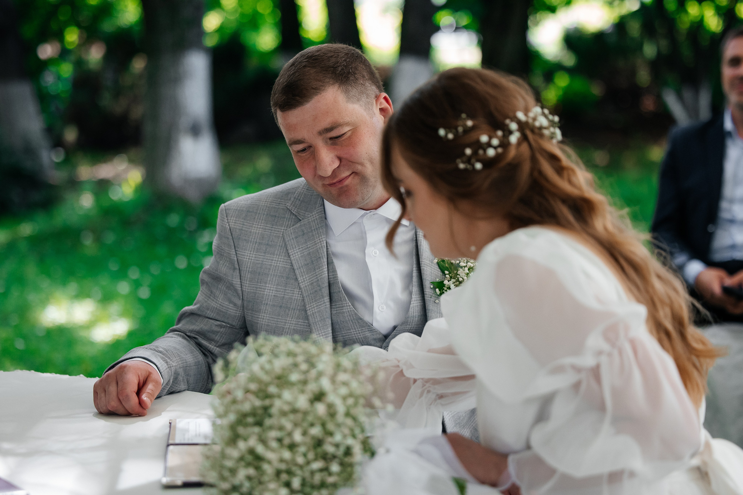 Регистрация на территории гостиницы «Даниловская». Свадебный и семейный фотограф в Москве Красинская Мария