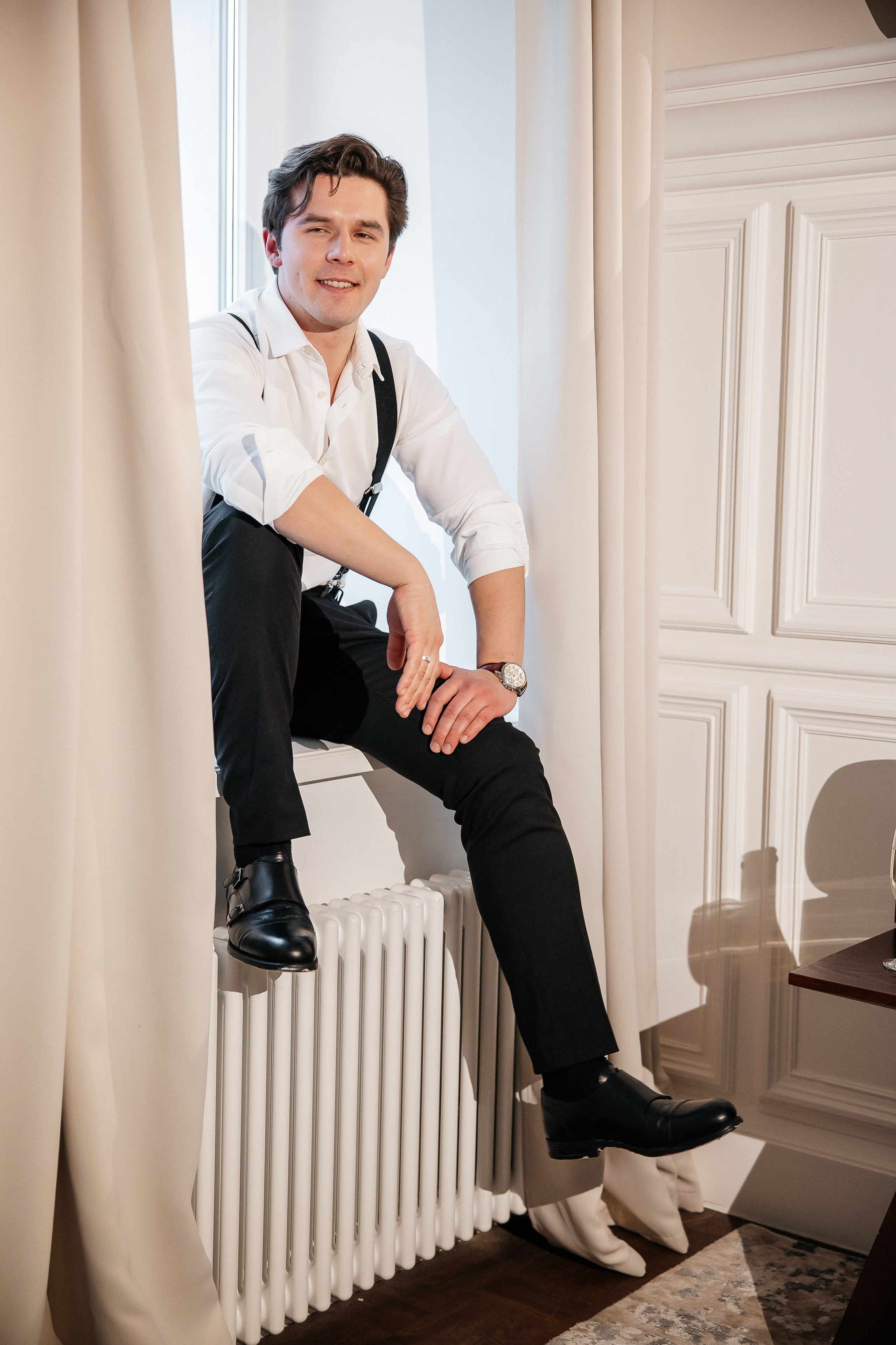 Утро жениха и невесты в отеле. Свадебный и семейный фотограф в Москве Красинская Мария