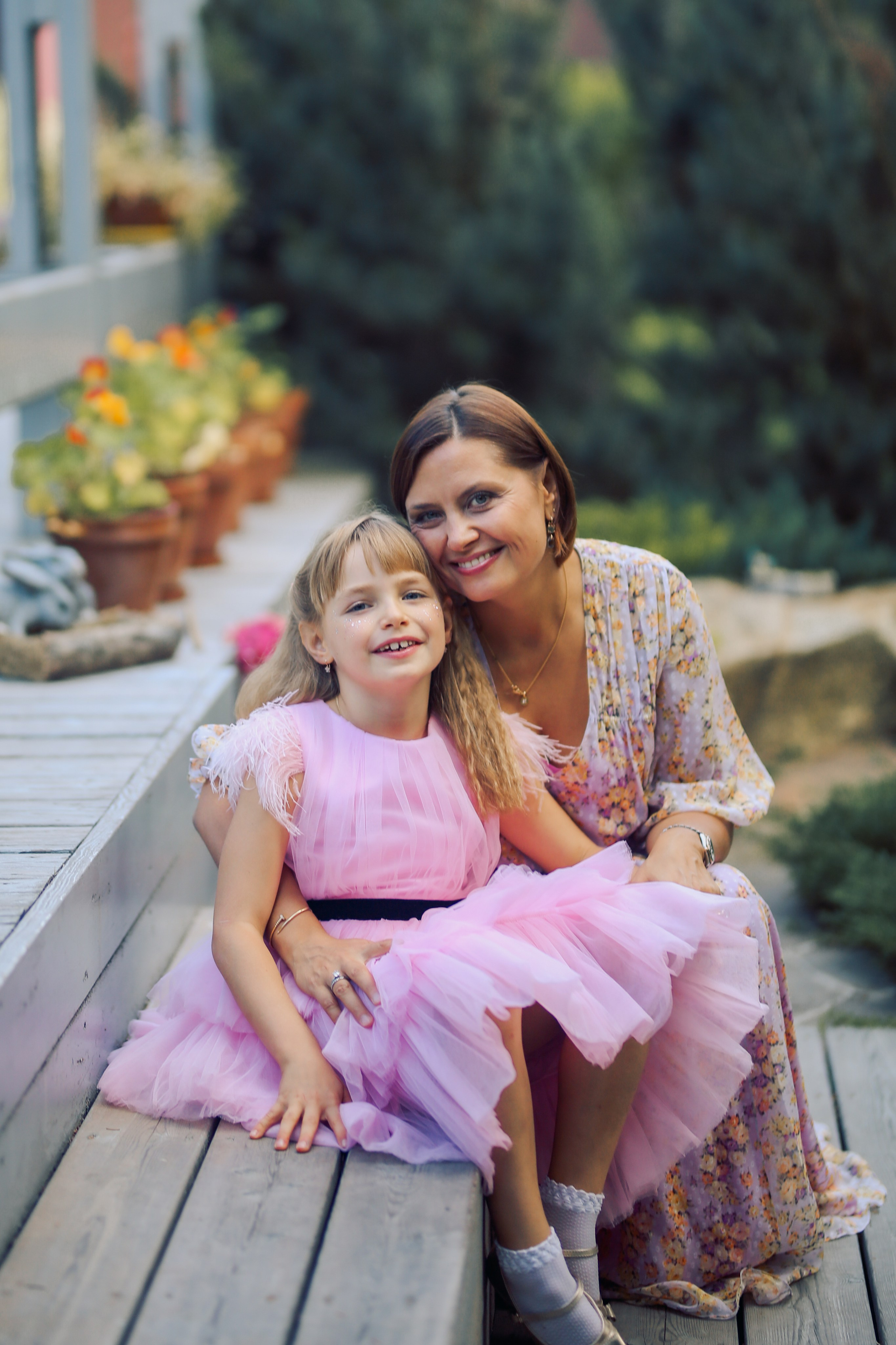 Юлия с семьей. Фотограф Анастасия Залевская