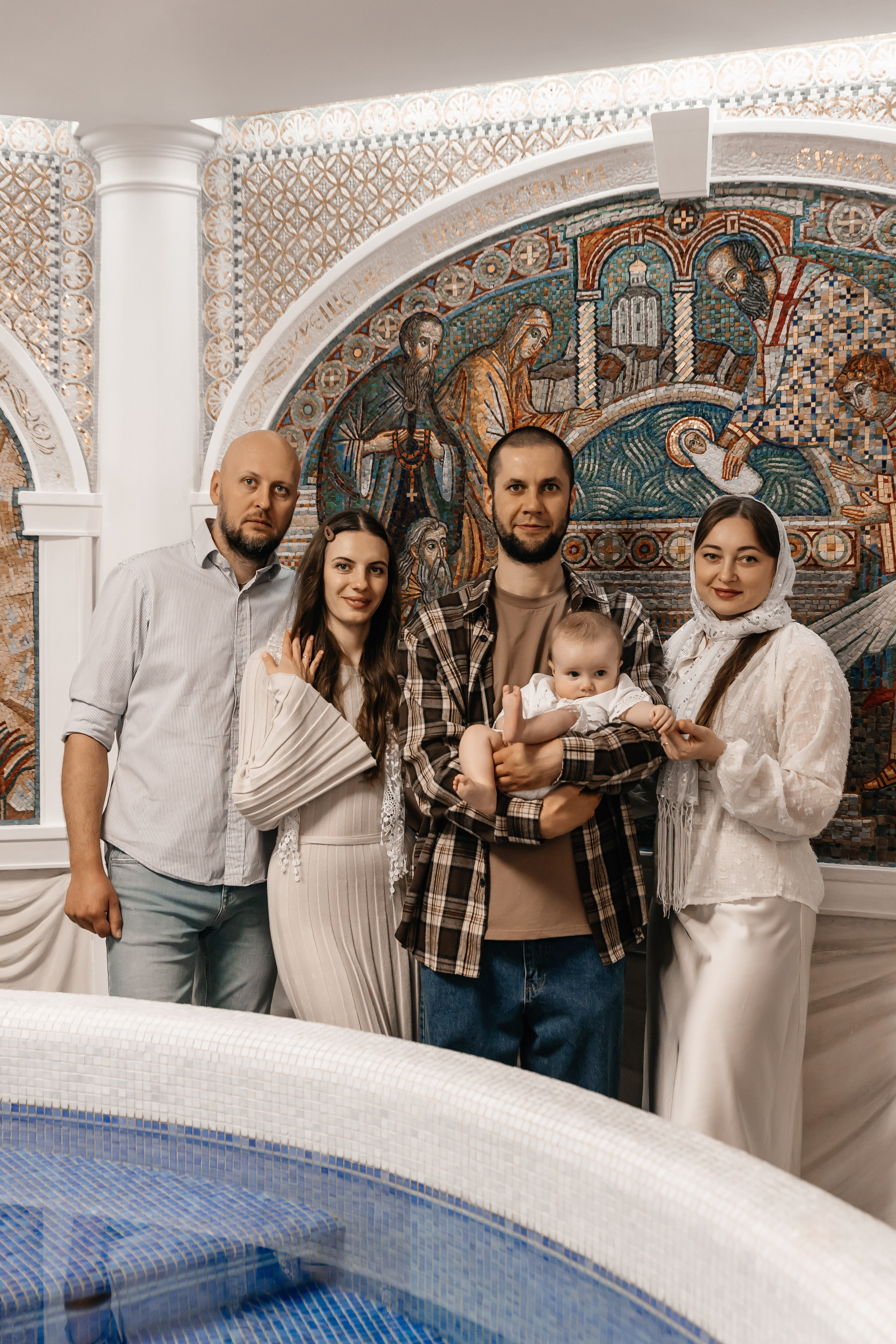 Крещение Леона. Семейный фотограф Минск Усова Ольга