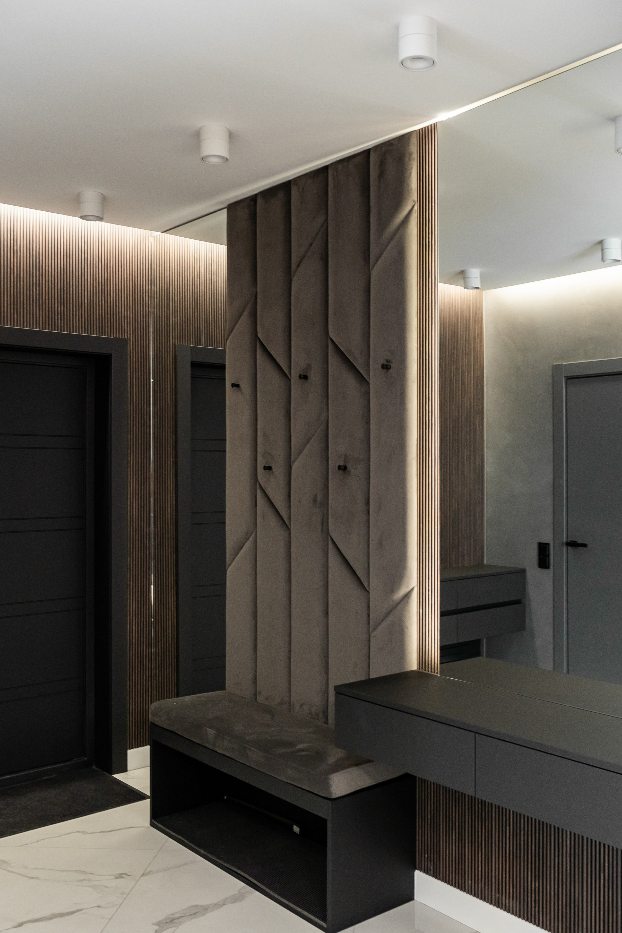 Реализация проекта 5к квартиры в Дубне. Дизайнер интерьера в Дубне, Москве, Дмитрове