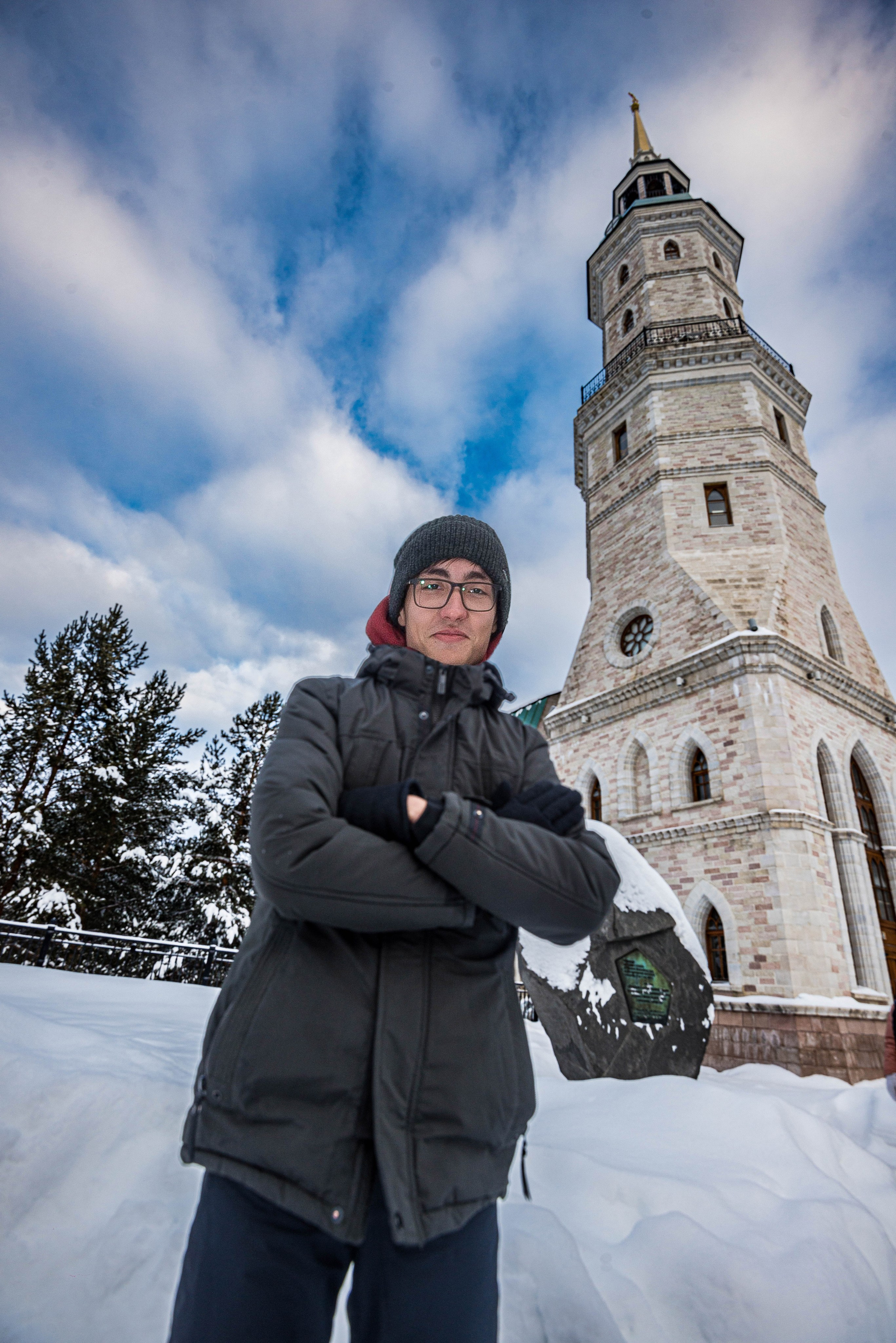 Таганай Семибратка, Парк Бажова, ледяной фонтан 06.01.2024. Свадебный фотограф на Урале Виктор Соколов