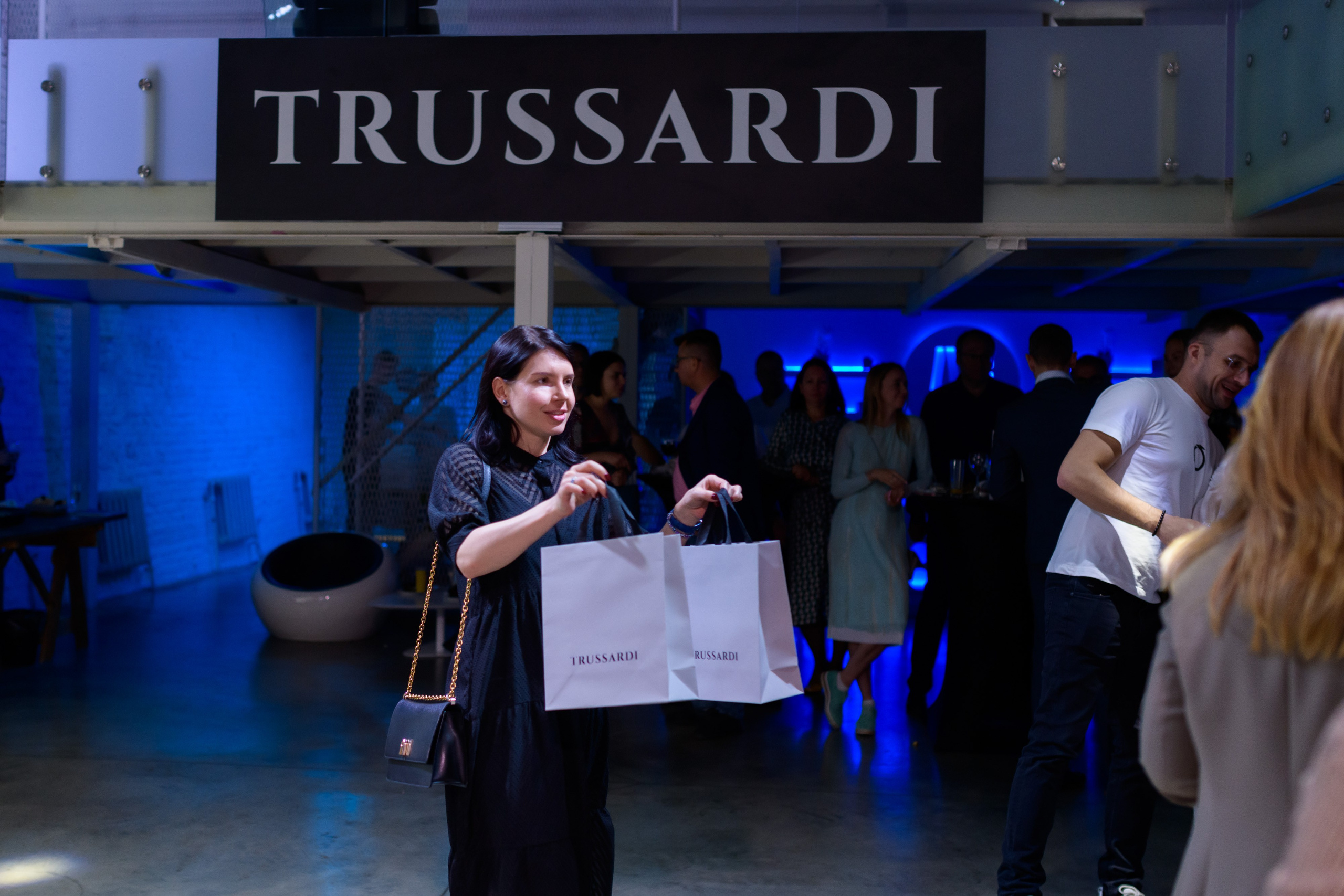 Показ Trussardi. Репортажный фотограф Сергей Дроздов
