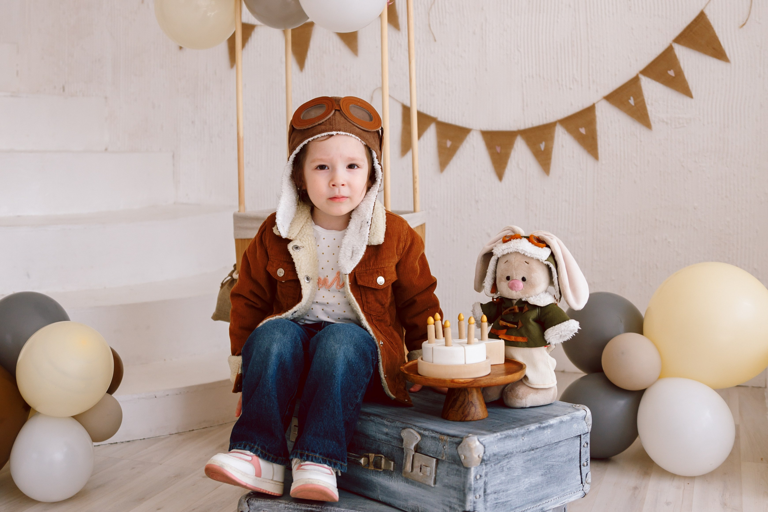 Фотодень «на воздушном шаре». Фотограф новорожденных Тверь Диана Муляева